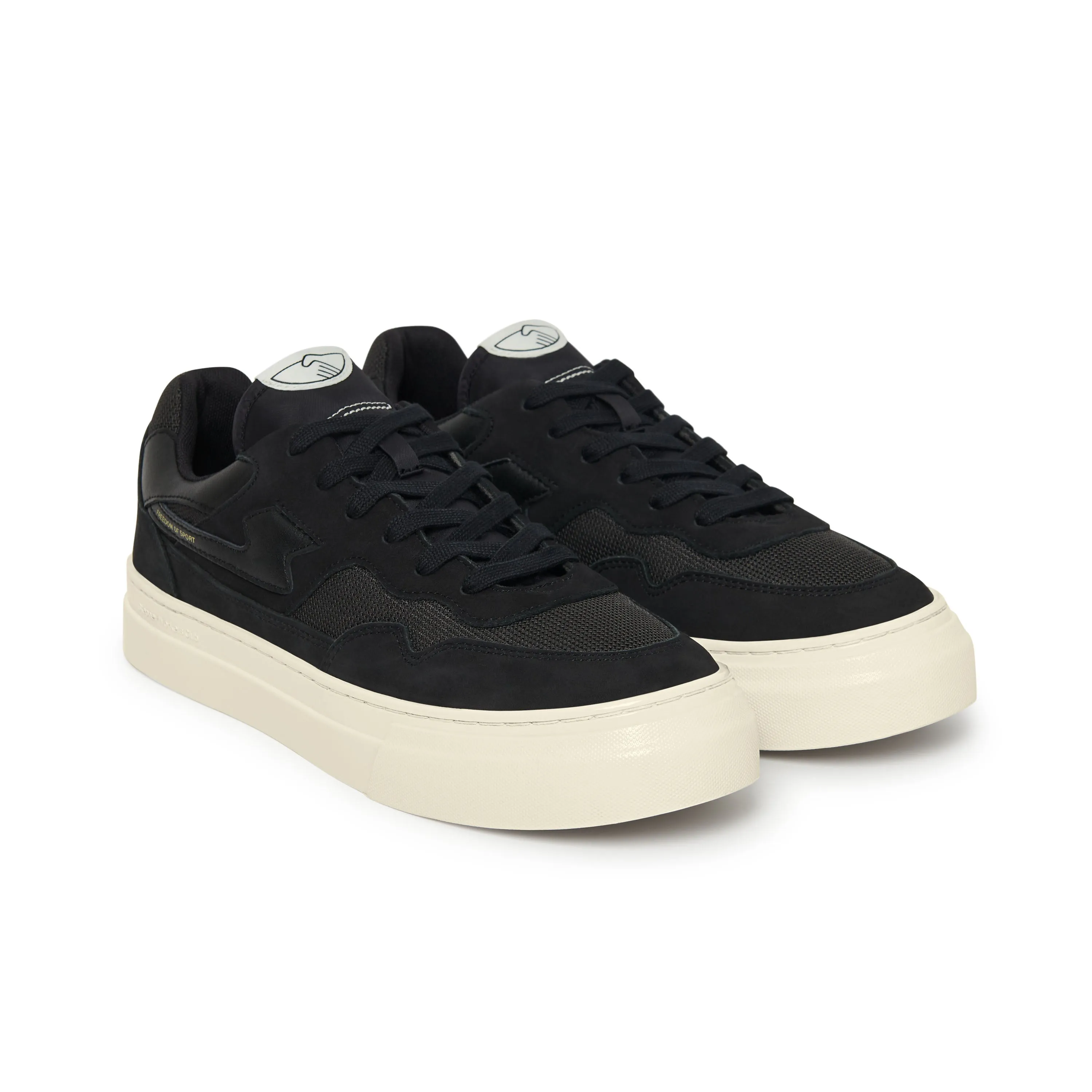 PEARL S-STRIKE NUBUCK MIX BLACK-BLACK sold by Stepney Workers Club product image thumbnail 3