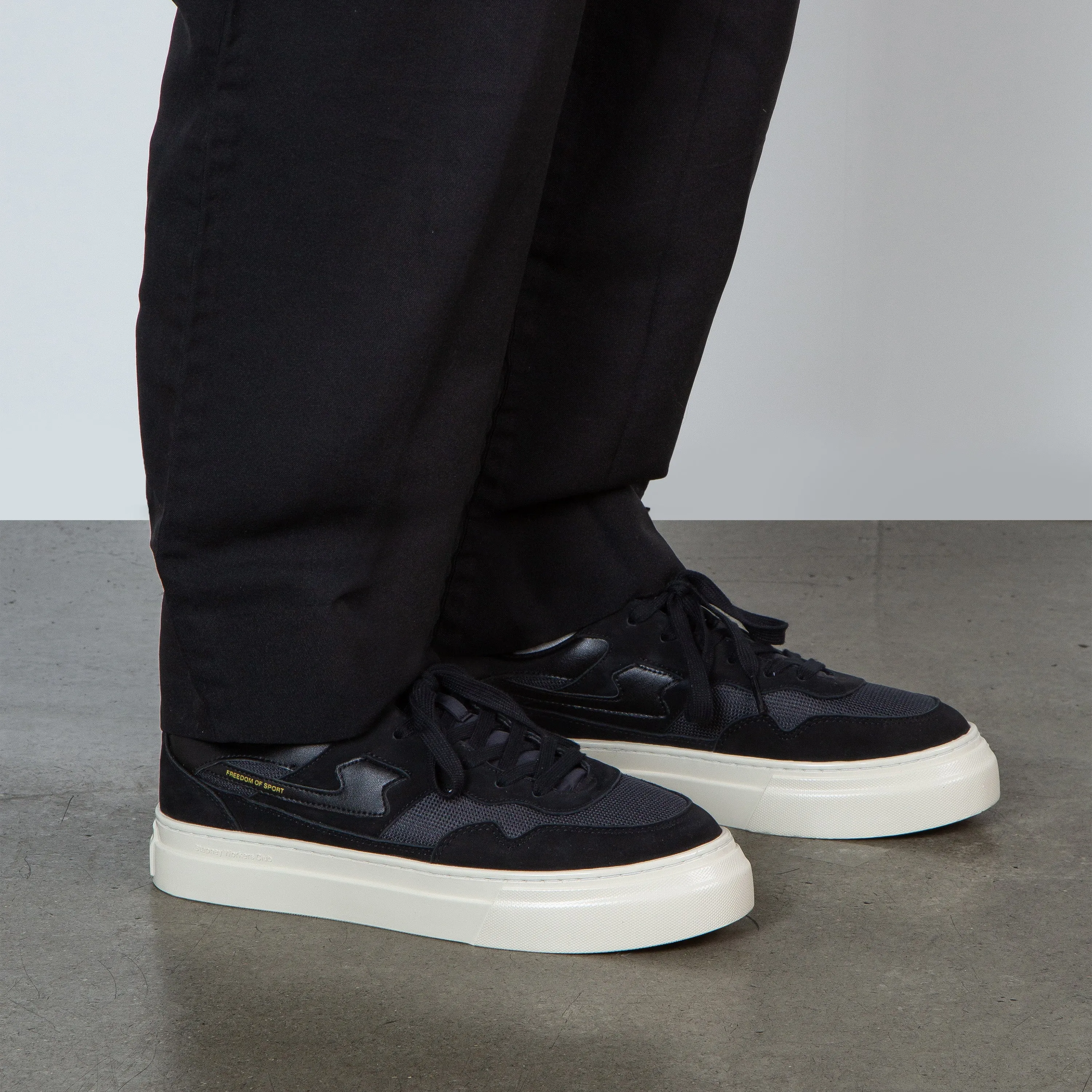 PEARL S-STRIKE NUBUCK MIX BLACK-BLACK sold by Stepney Workers Club product image thumbnail 2