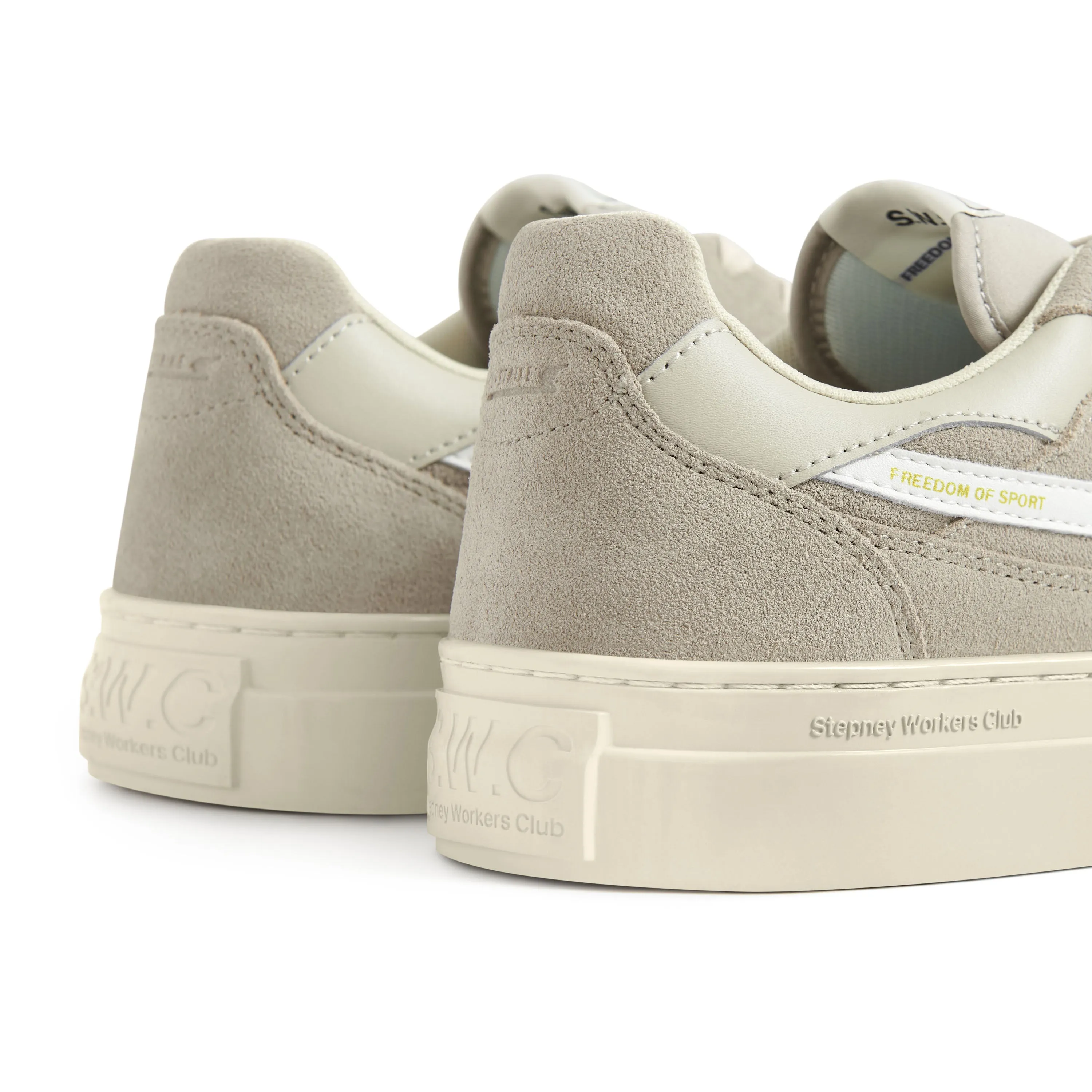 PEARL S-STRIKE SUEDE LIGHT GREY-WHITE sold by Stepney Workers Club product image thumbnail 5