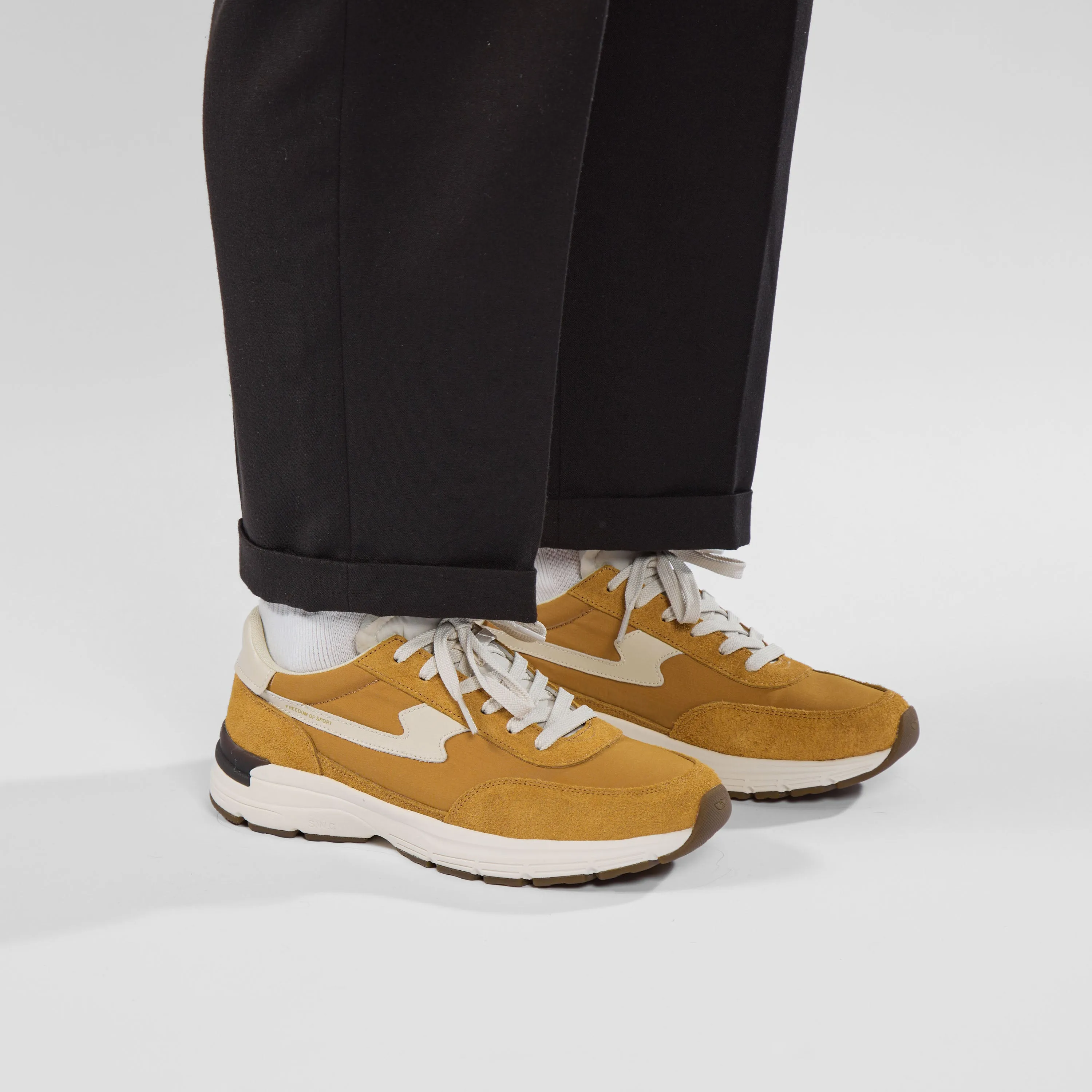 OSIER S-STRIKE SUEDE MIX COLLEGE YELLOW sold by Stepney Workers Club product image thumbnail 2