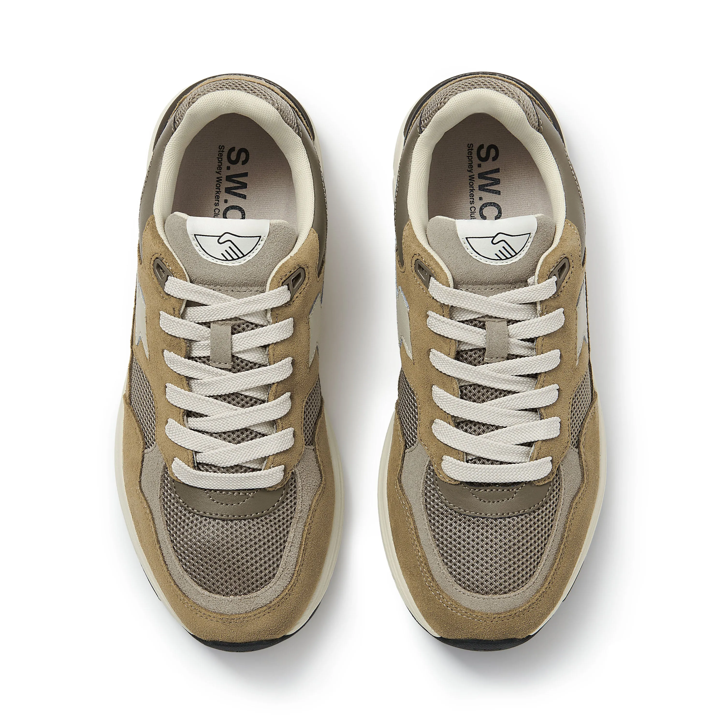 AMIEL S-STRIKE SUEDE MIX DESERT sold by Stepney Workers Club product image thumbnail 4