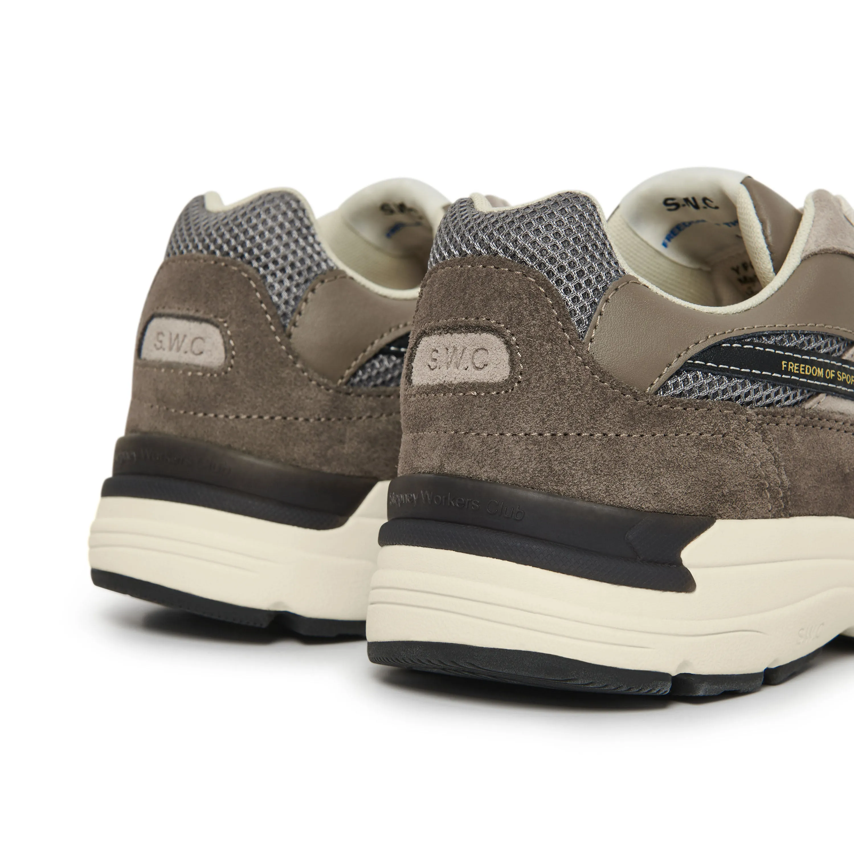 AMIEL S-STRIKE SUEDE MIX GREY sold by Stepney Workers Club product image thumbnail 5