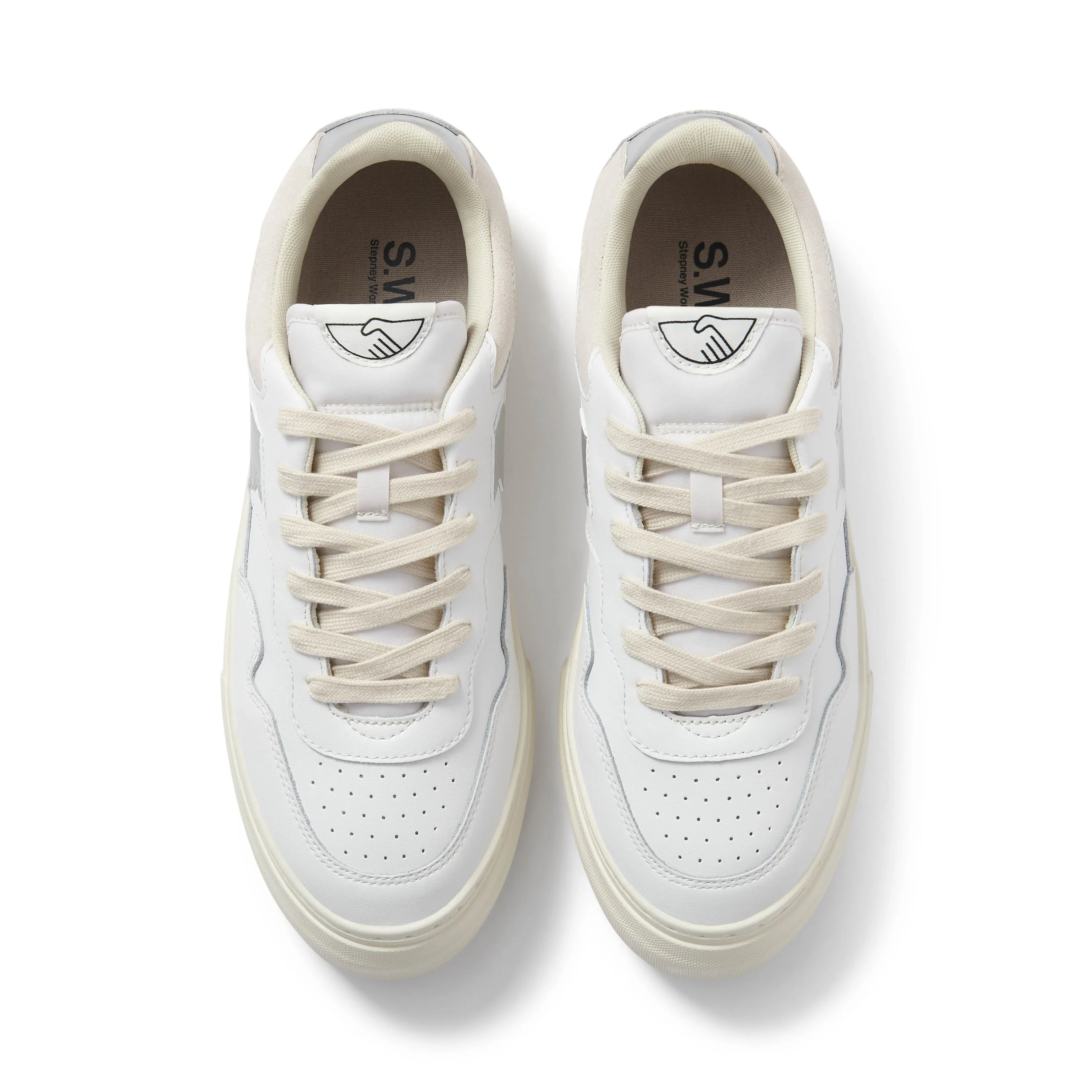 PEARL S-STRIKE LEATHER WHITE-SILVER sold by Stepney Workers Club product image thumbnail 5