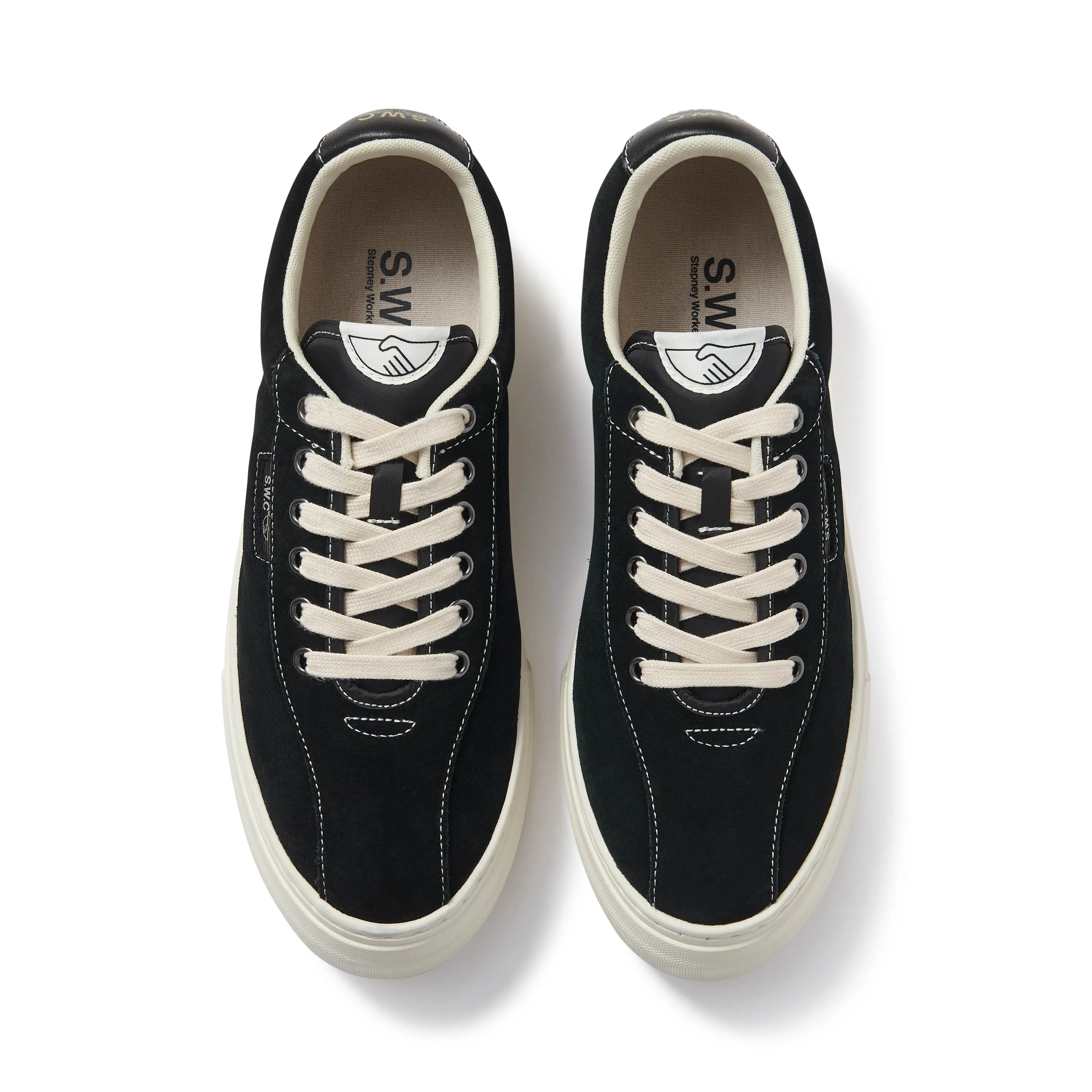 DELLOW 02 CUP SUEDE BLACK sold by Stepney Workers Club product image thumbnail 5