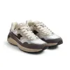 AMIEL S-STRIKE SUEDE MIX SILVER SMOKE sold by Stepney Workers Club