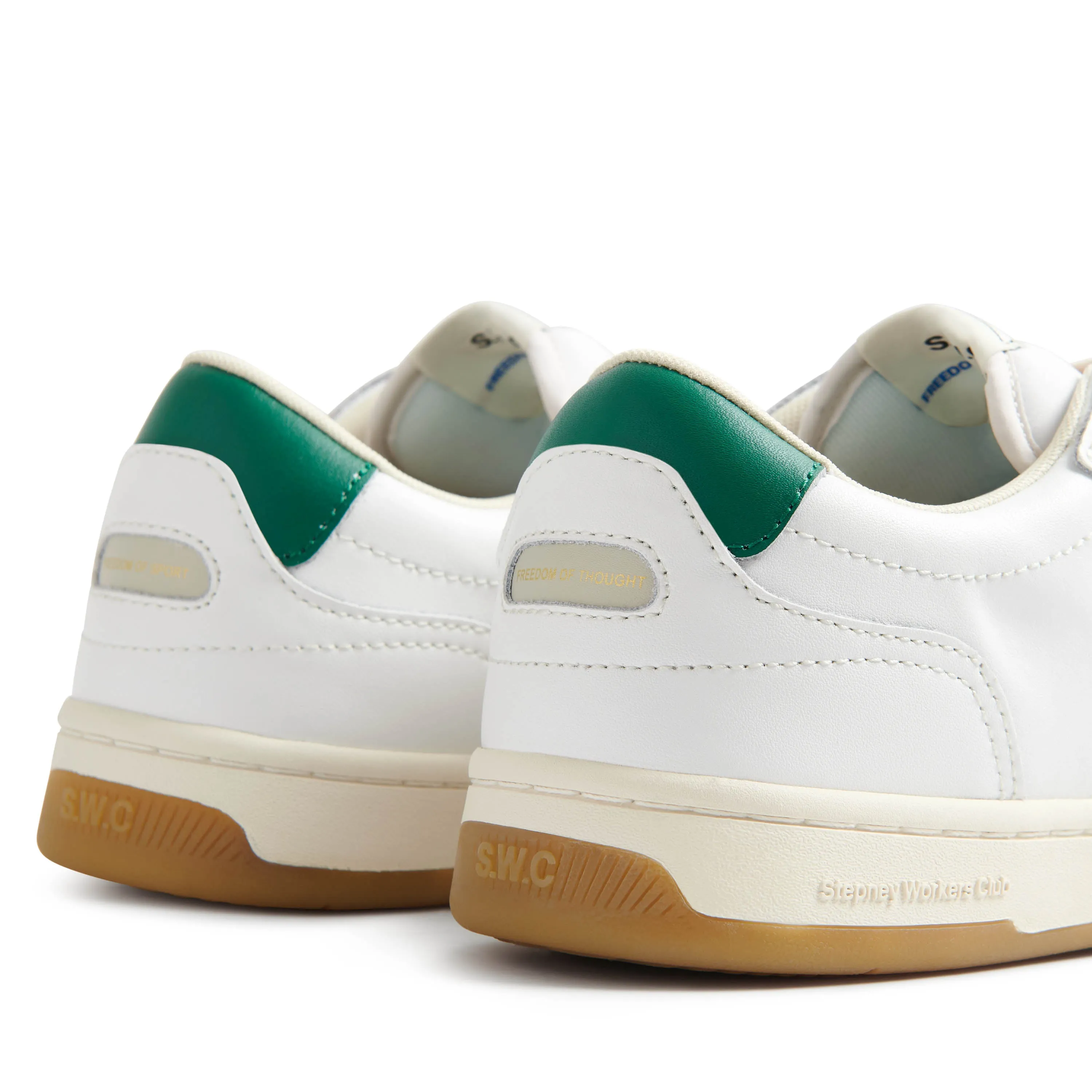 PRO-CUP 01 LEATHER WHITE-GREEN sold by Stepney Workers Club product image thumbnail 4