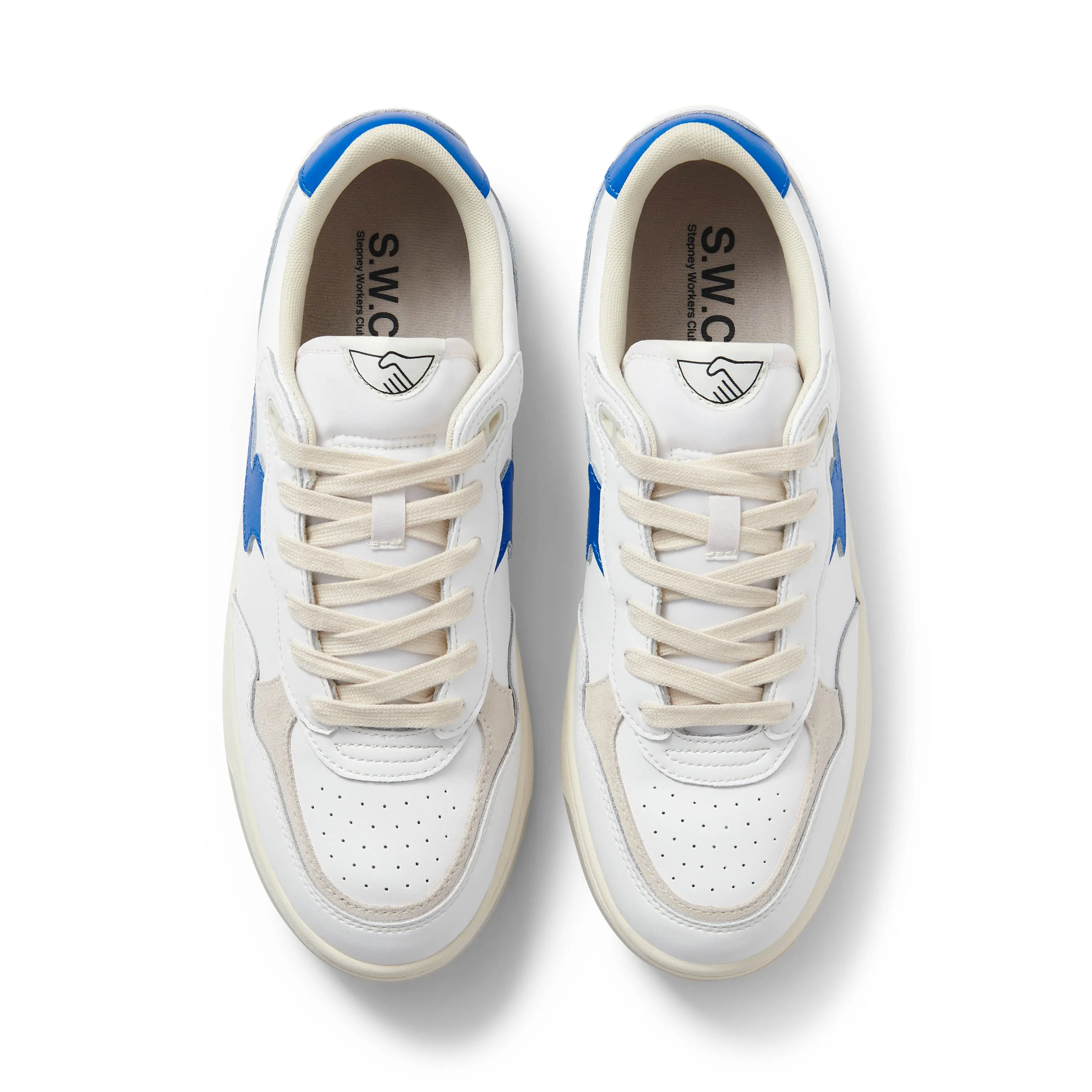 PRO-CUP 01 S-STRIKE LEATHER WHITE-BLUE sold by Stepney Workers Club product image thumbnail 5