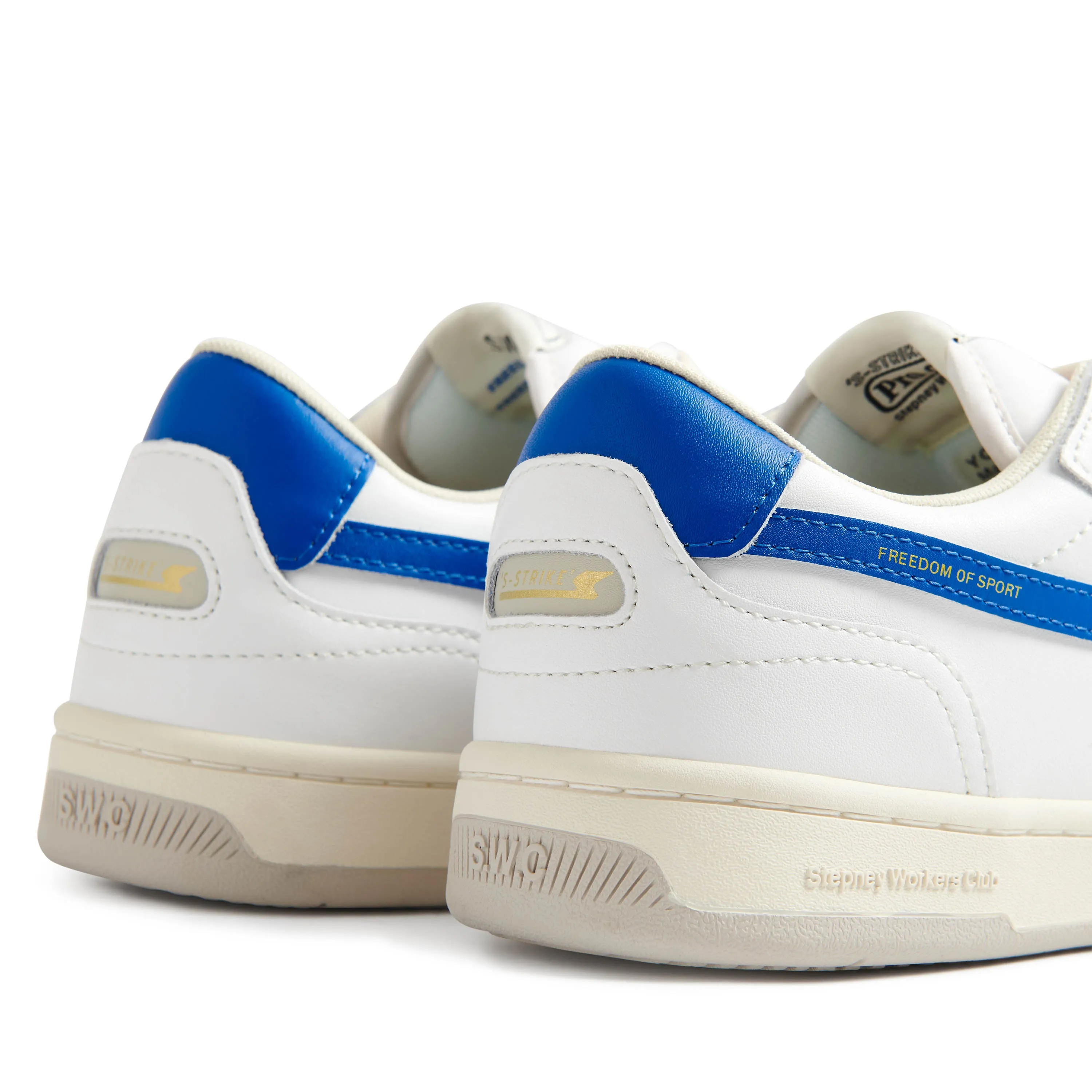 PRO-CUP 01 S-STRIKE LEATHER WHITE-BLUE sold by Stepney Workers Club product image thumbnail 4