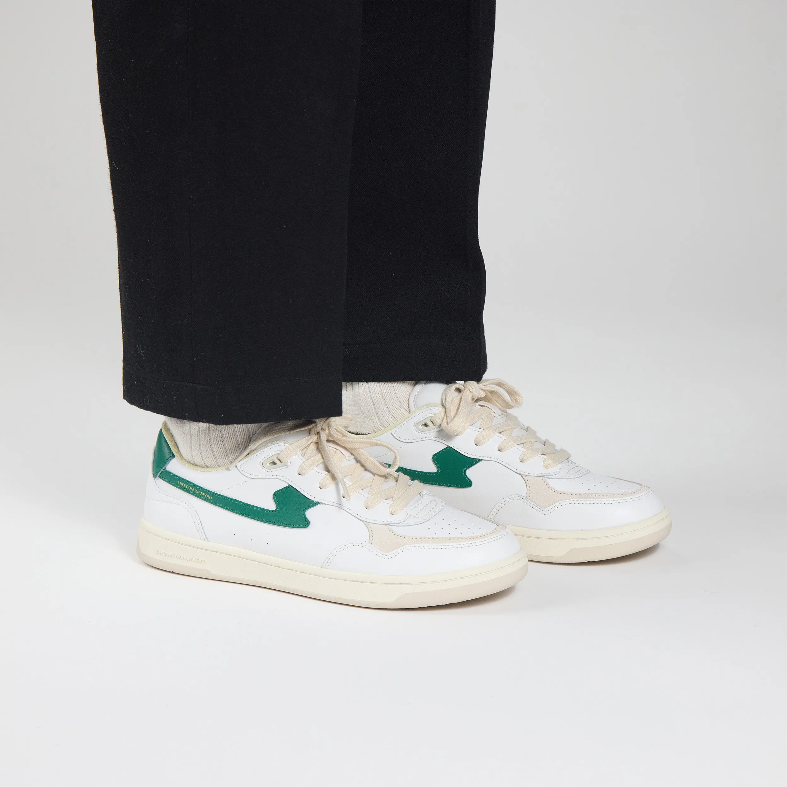 PRO-CUP 01 S-STRIKE LEATHER WHITE-GREEN sold by Stepney Workers Club product image thumbnail 3