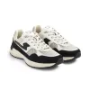AMIEL S-STRIKE SUEDE MIX WHITE-BLACK sold by Stepney Workers Club