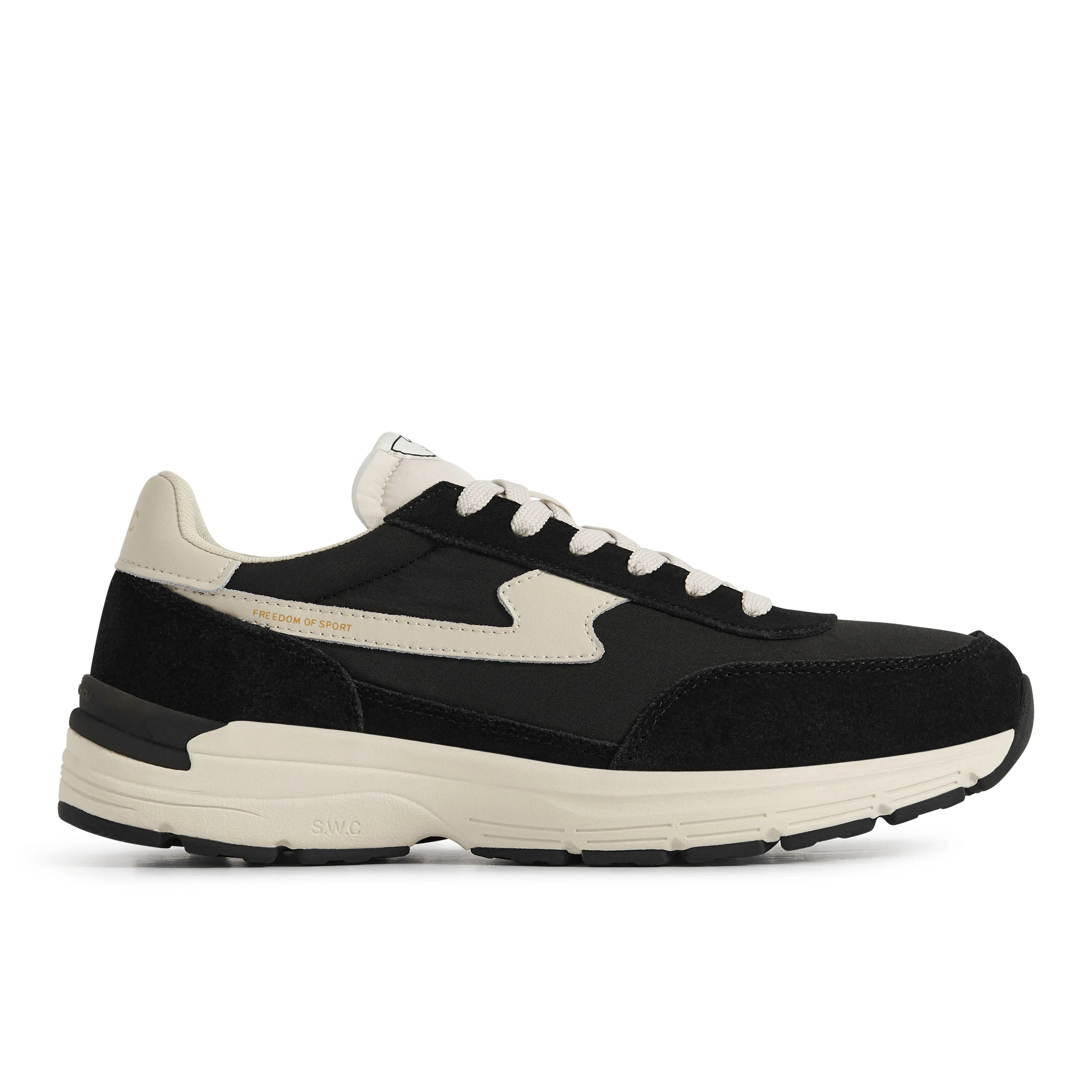 OSIER S-STRIKE SUEDE MIX BLACK sold by Stepney Workers Club