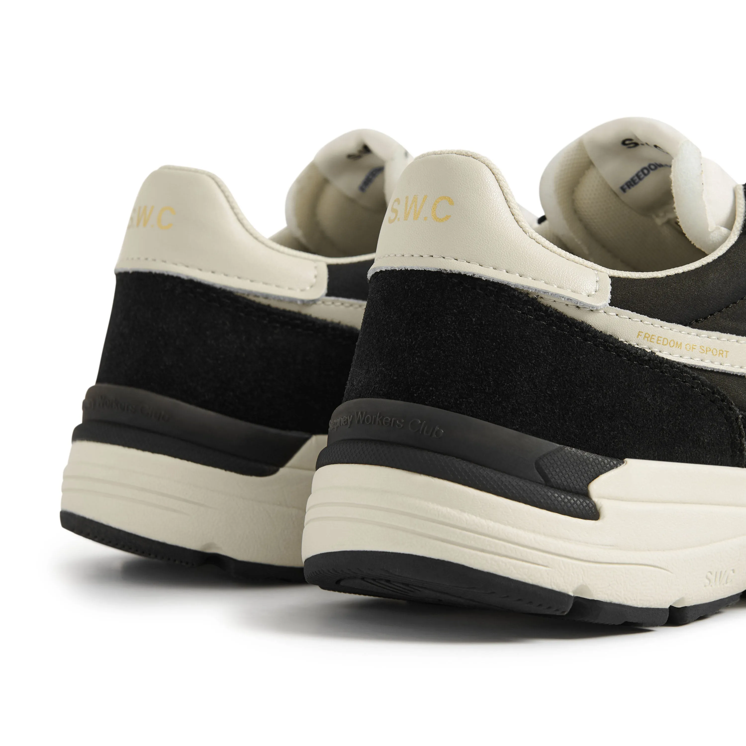 OSIER S-STRIKE SUEDE MIX BLACK sold by Stepney Workers Club product image thumbnail 5