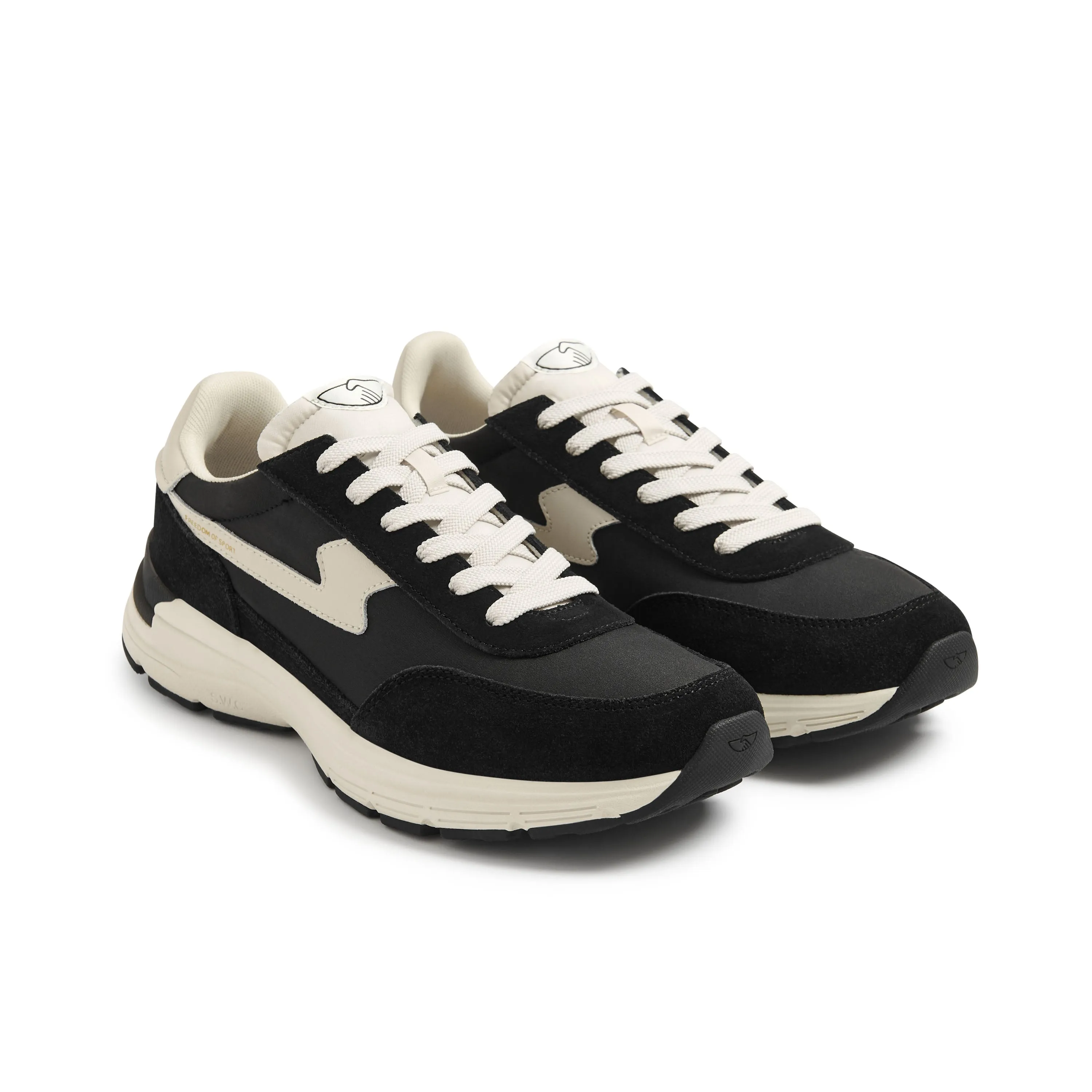 OSIER S-STRIKE SUEDE MIX BLACK sold by Stepney Workers Club product image thumbnail 2