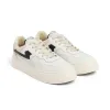 PEARL S-STRIKE LEATHER WHITE-BLACK sold by Stepney Workers Club