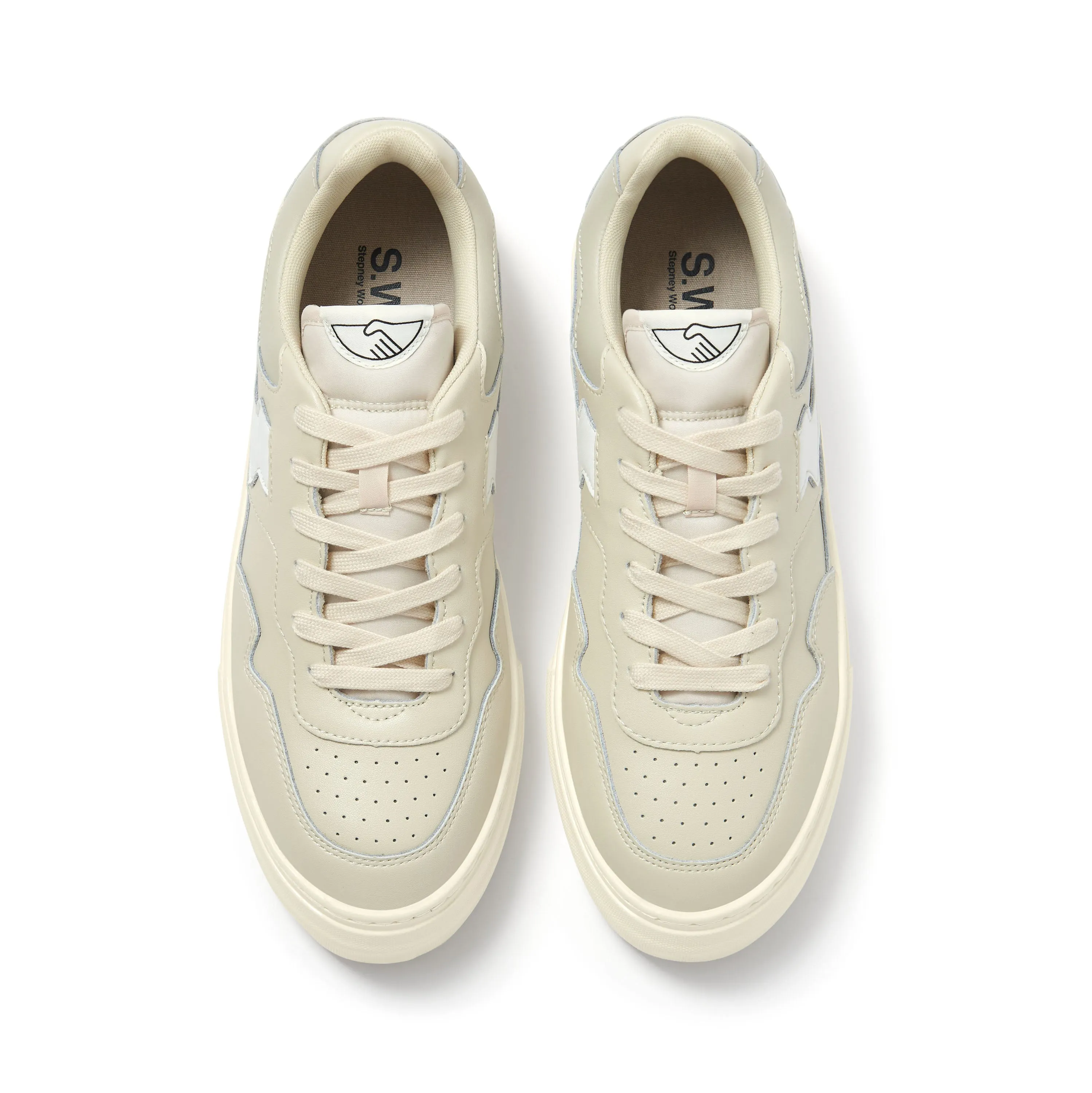 PEARL S-STRIKE LEATHER ECRU-WHITE sold by Stepney Workers Club product image thumbnail 4