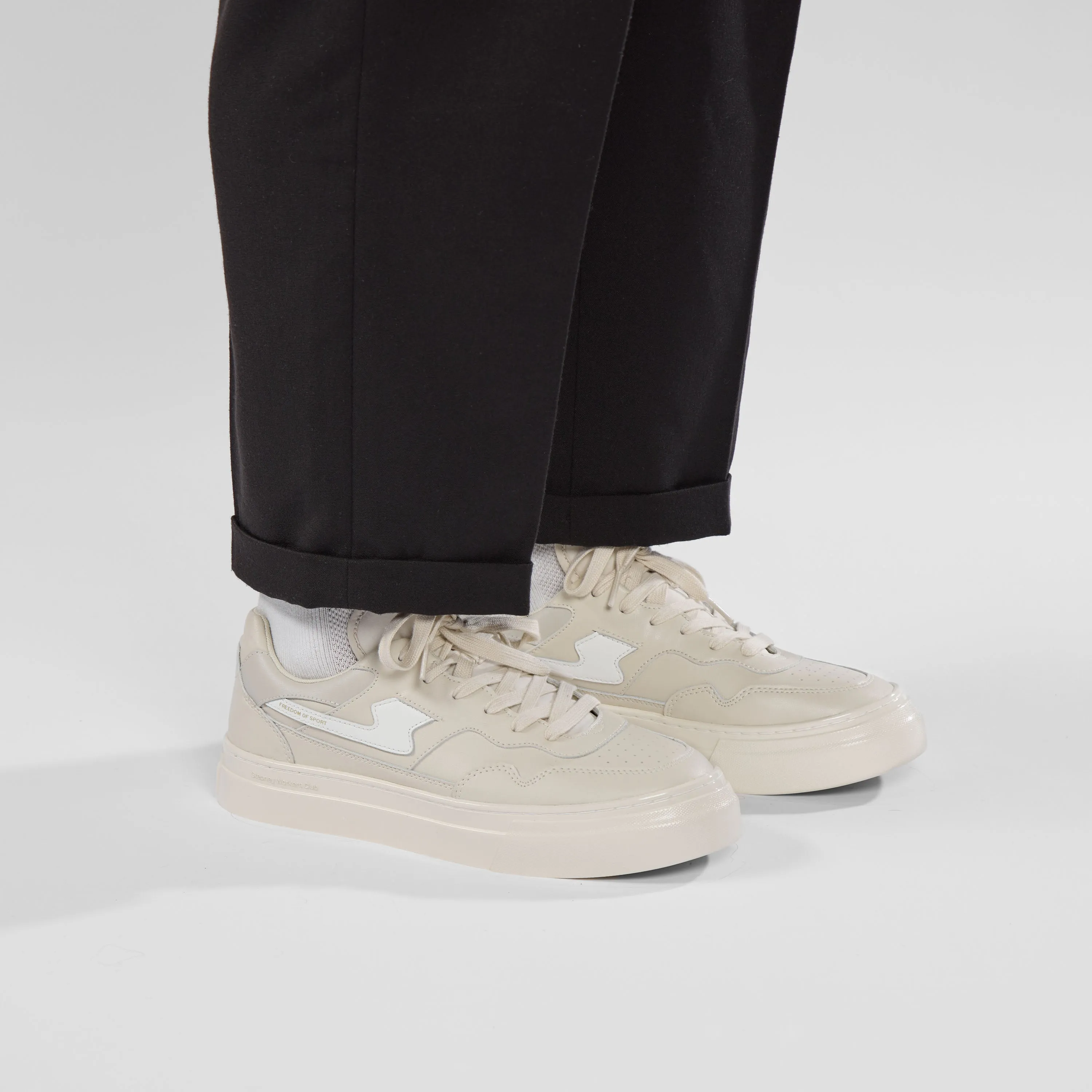 PEARL S-STRIKE LEATHER ECRU-WHITE sold by Stepney Workers Club product image thumbnail 2