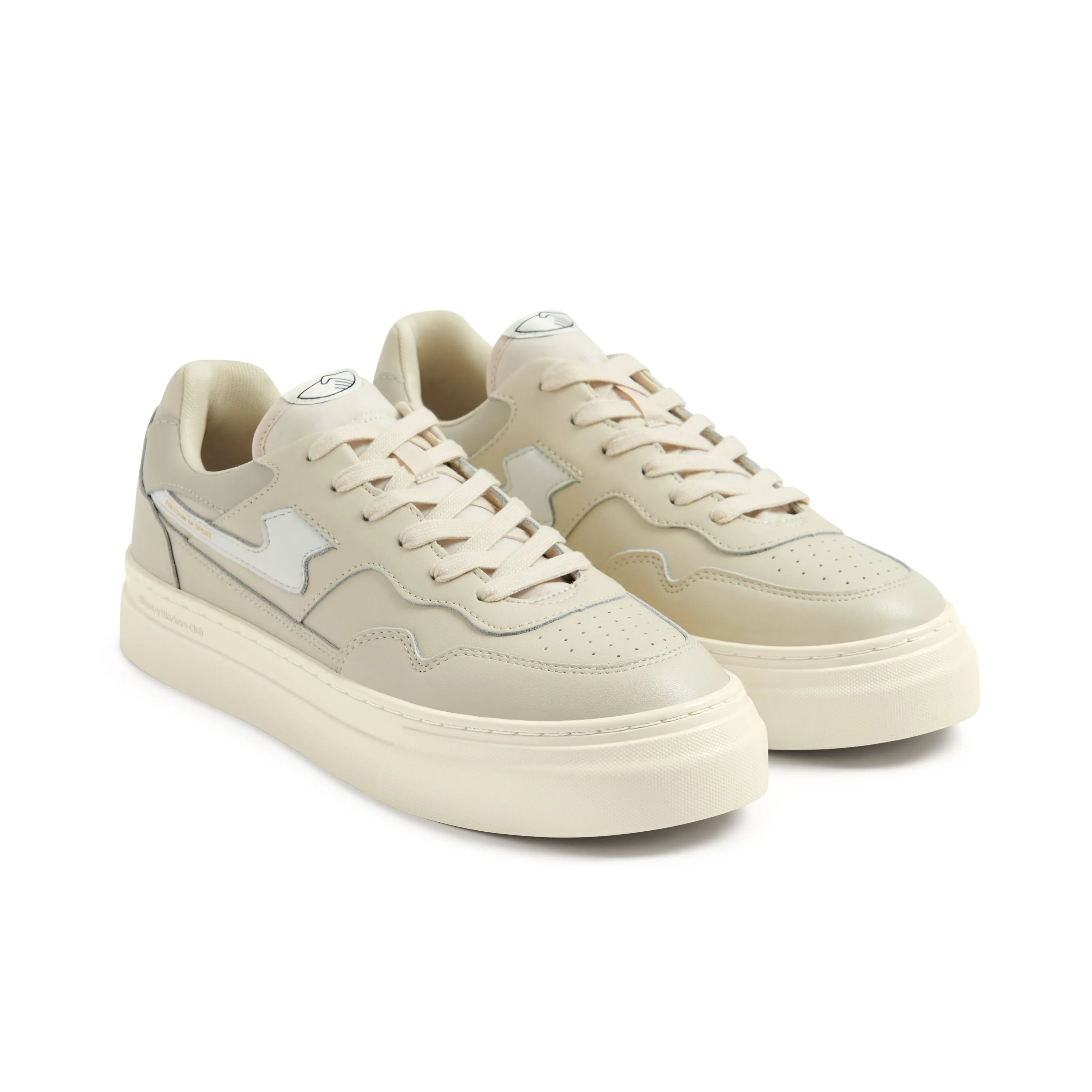 PEARL S-STRIKE LEATHER ECRU-WHITE sold by Stepney Workers Club product image thumbnail 3