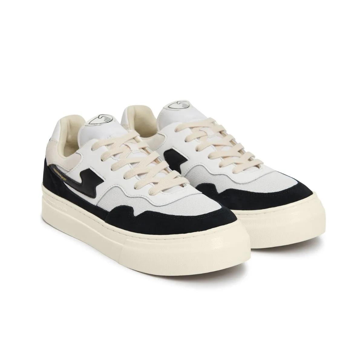 PEARL S-STRIKE SUEDE MIX WHITE-BLACK sold by Stepney Workers Club product image thumbnail 3