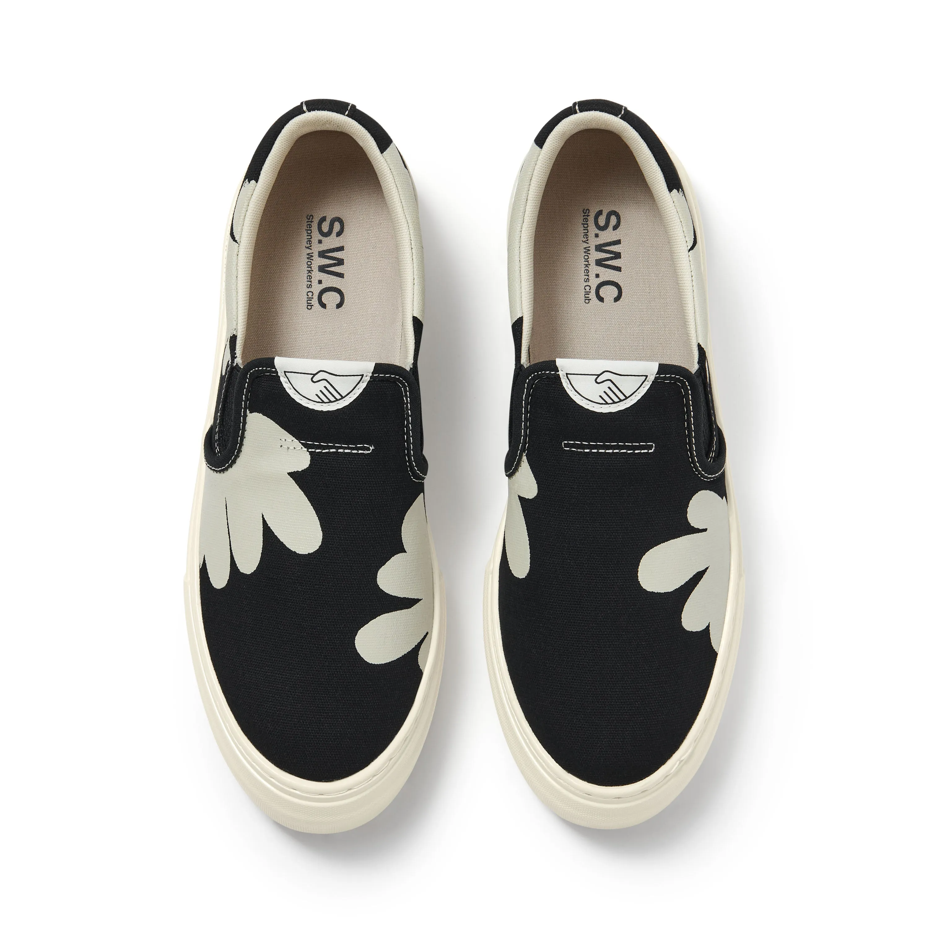 LISTER CUP SHROOMHANDS CANVAS BLACK-WHITE sold by Stepney Workers Club product image thumbnail 2