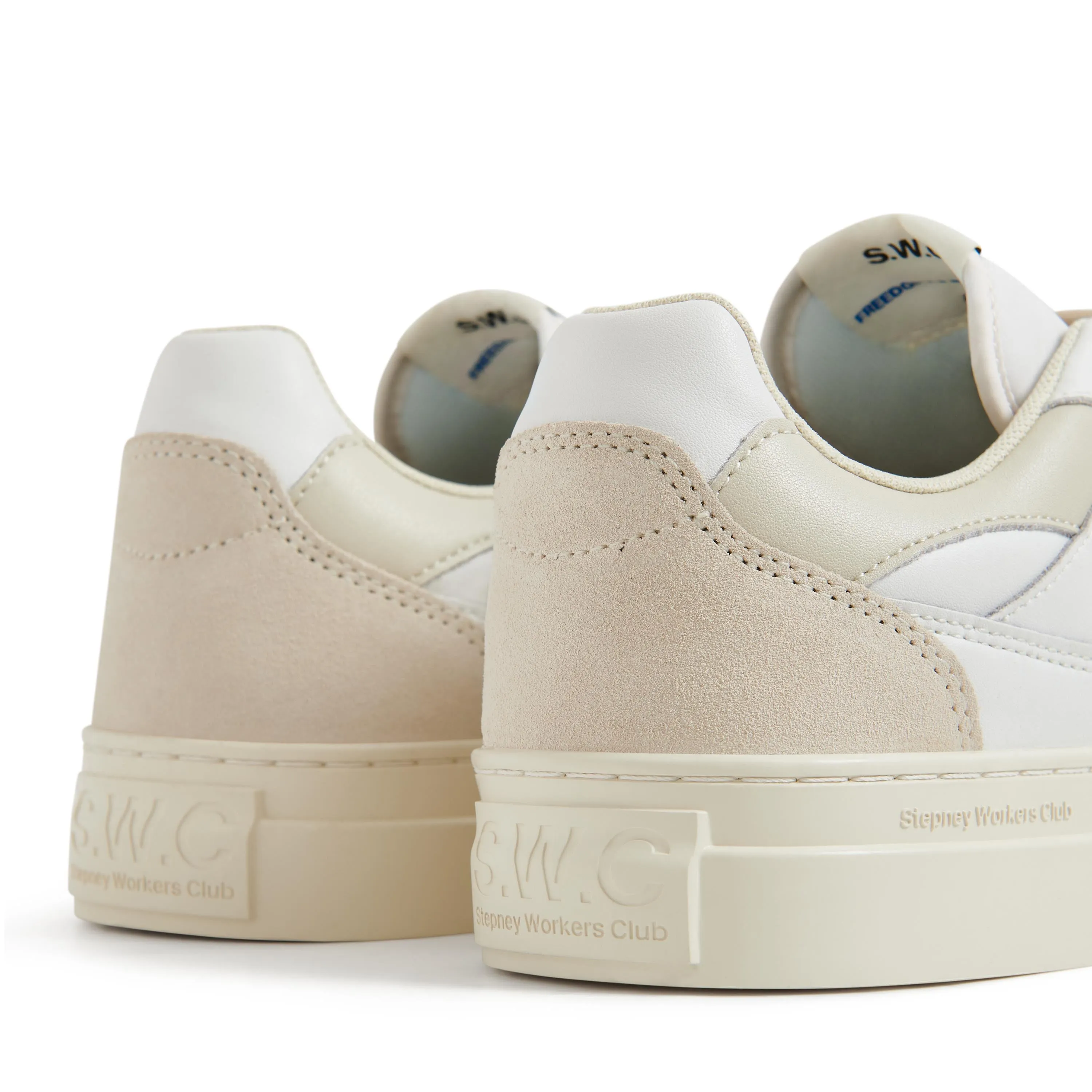 PEARL LEATHER SPRING WHITE sold by Stepney Workers Club product image thumbnail 5