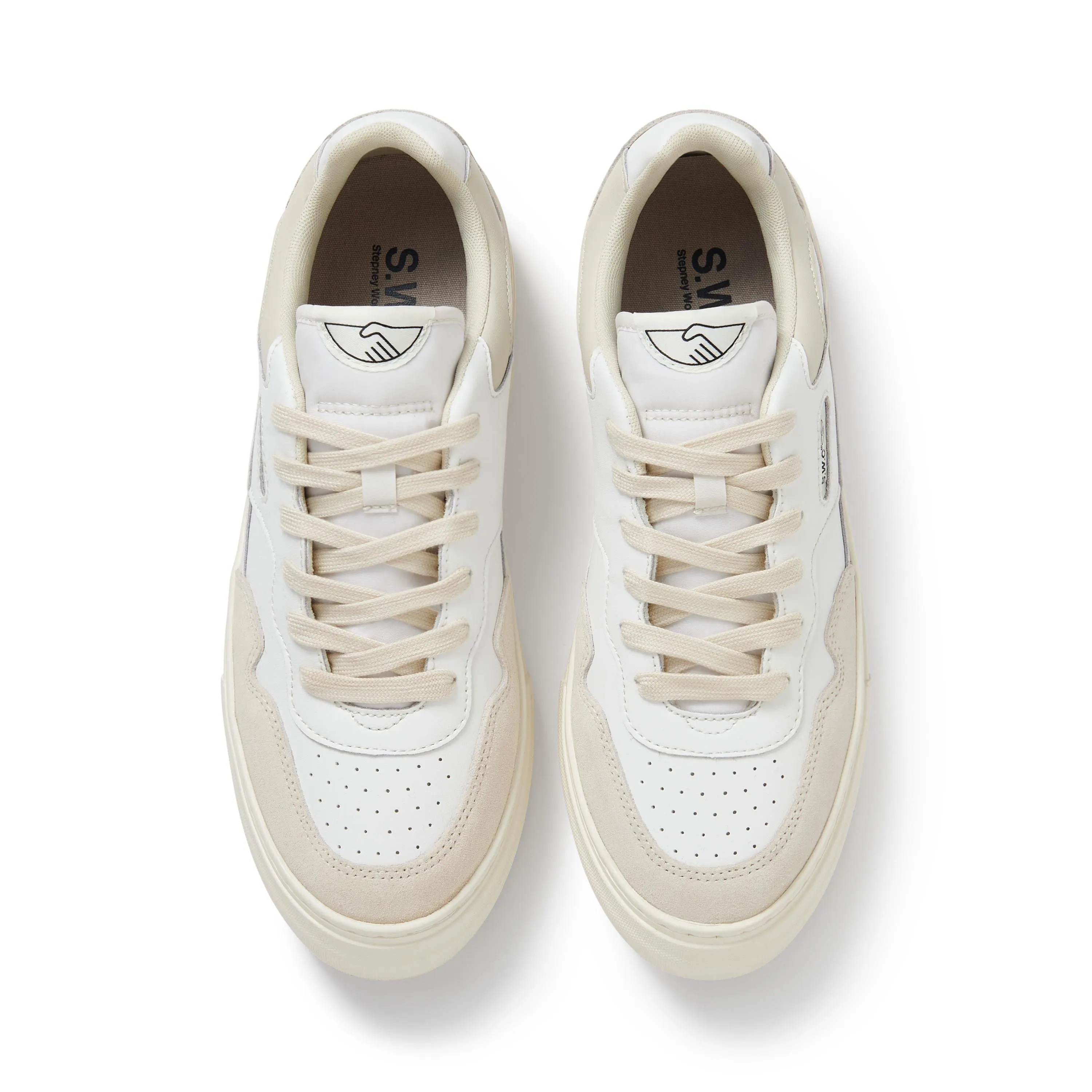 PEARL LEATHER SPRING WHITE sold by Stepney Workers Club product image thumbnail 2