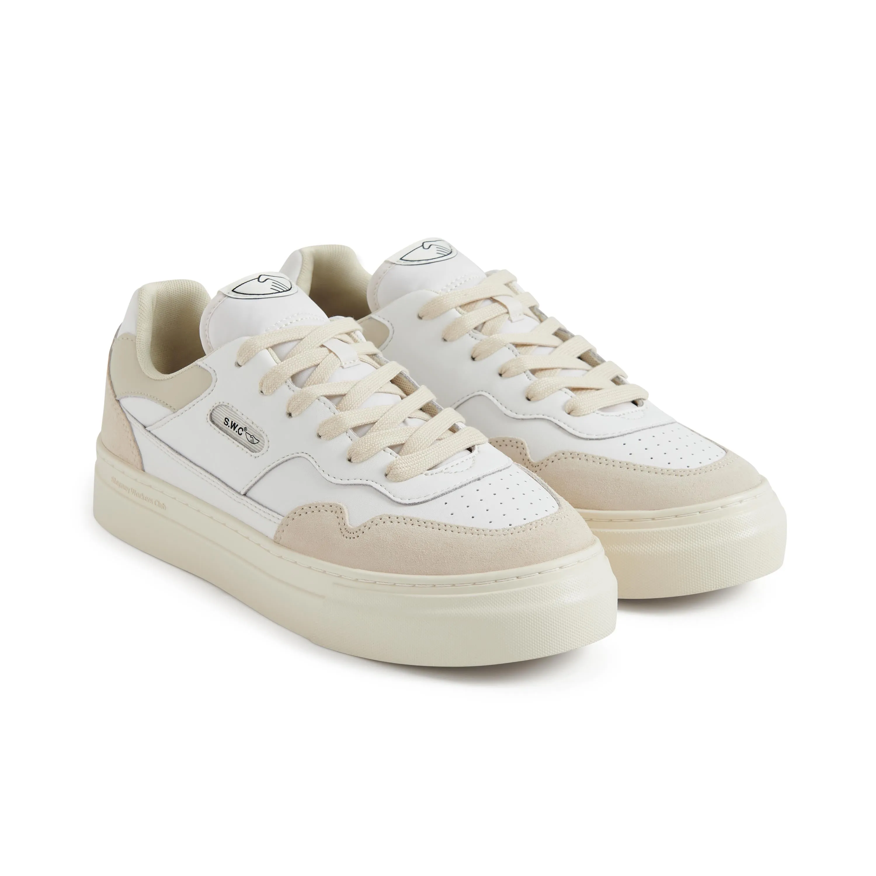 PEARL LEATHER SPRING WHITE sold by Stepney Workers Club product image thumbnail 3