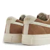 DELLOW S-STRIKE CUP SUEDE GEO-MERGED BROWN sold by Stepney Workers Club