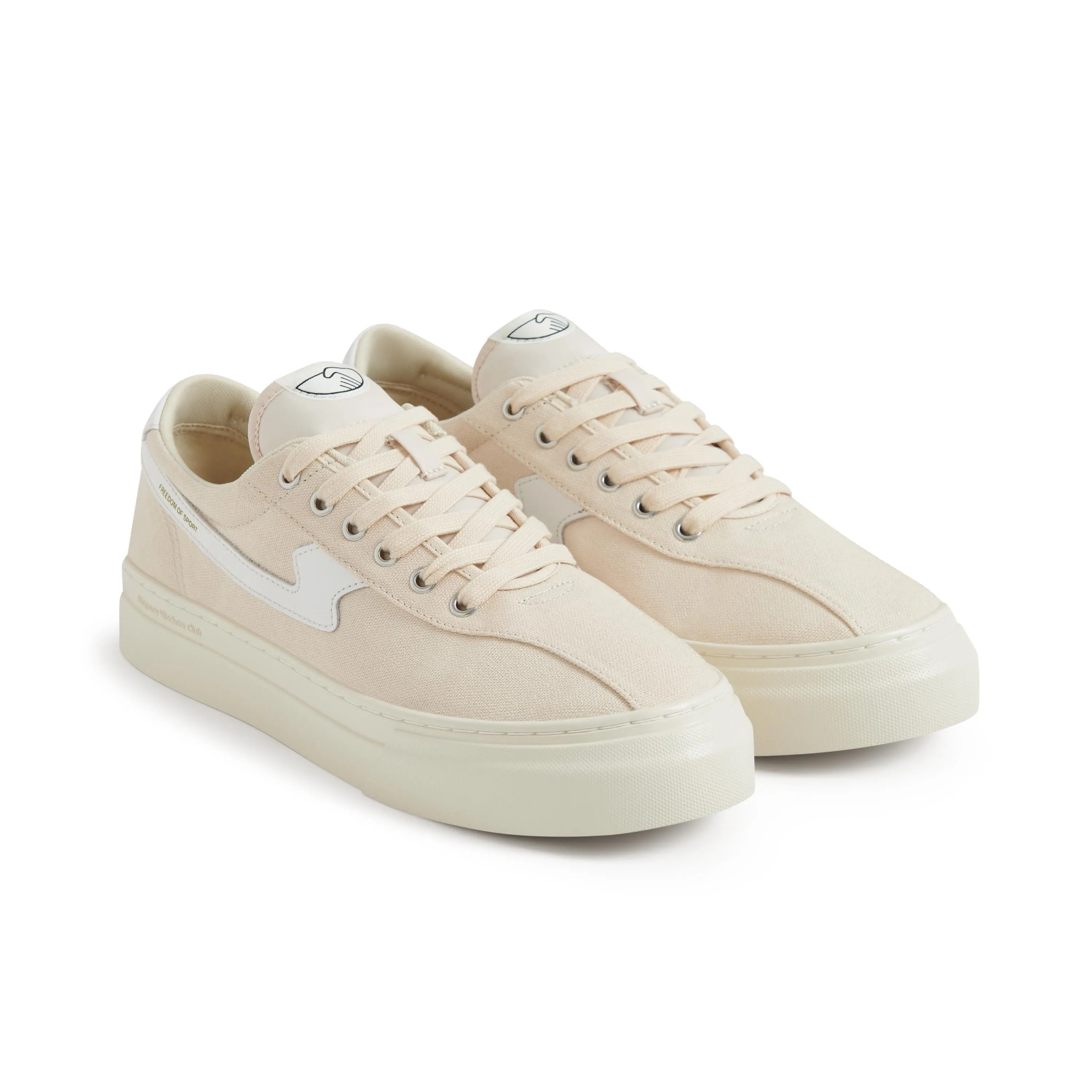 DELLOW S-STRIKE CUP CANVAS ECRU-WHITE sold by Stepney Workers Club product image thumbnail 2