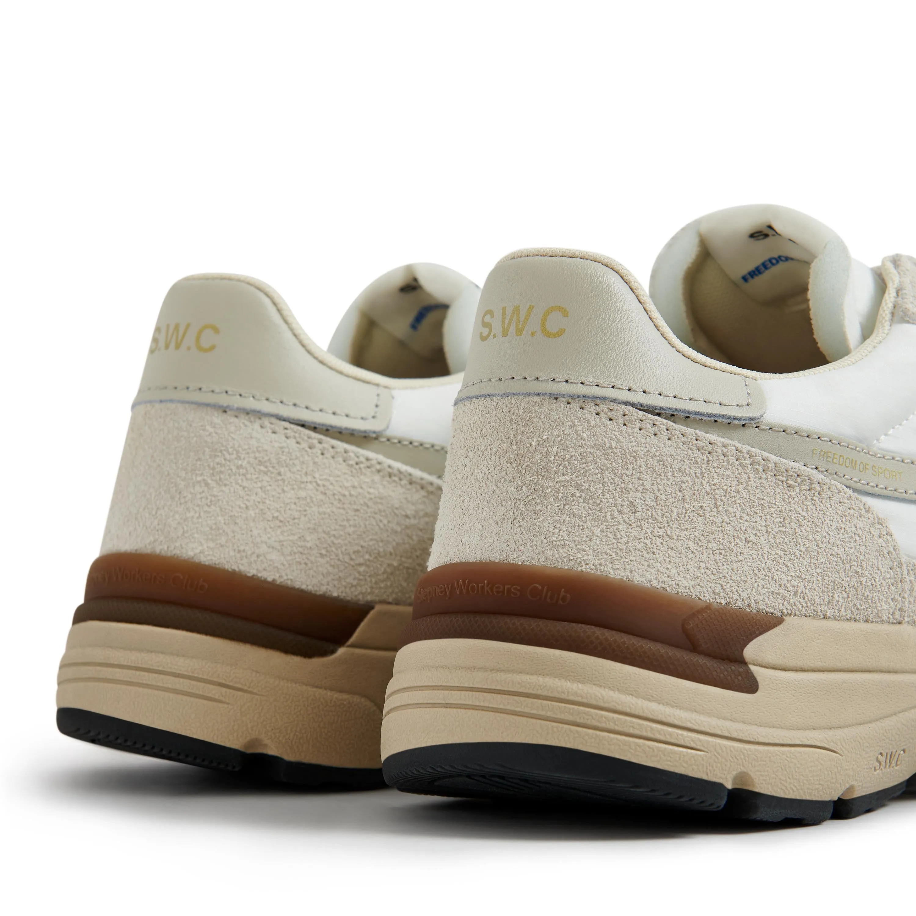 OSIER S-STRIKE SUEDE MIX SPRING WHITE sold by Stepney Workers Club product image thumbnail 3