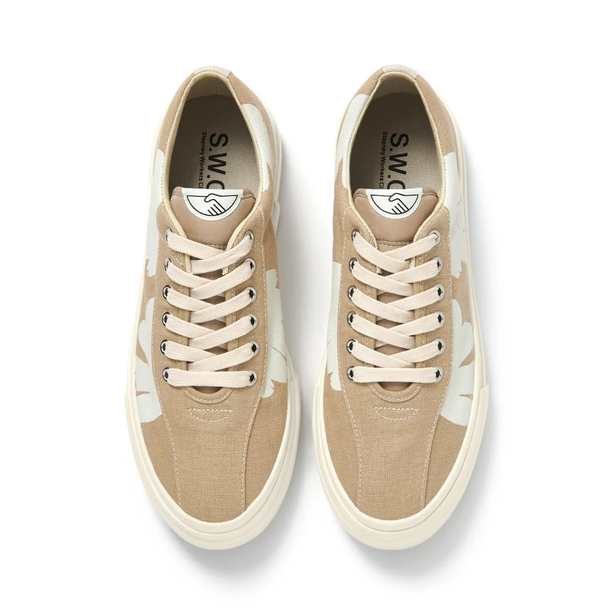 DELLOW SHROOMHANDS CANVAS SAND-WHITE sold by Stepney Workers Club product image thumbnail 4