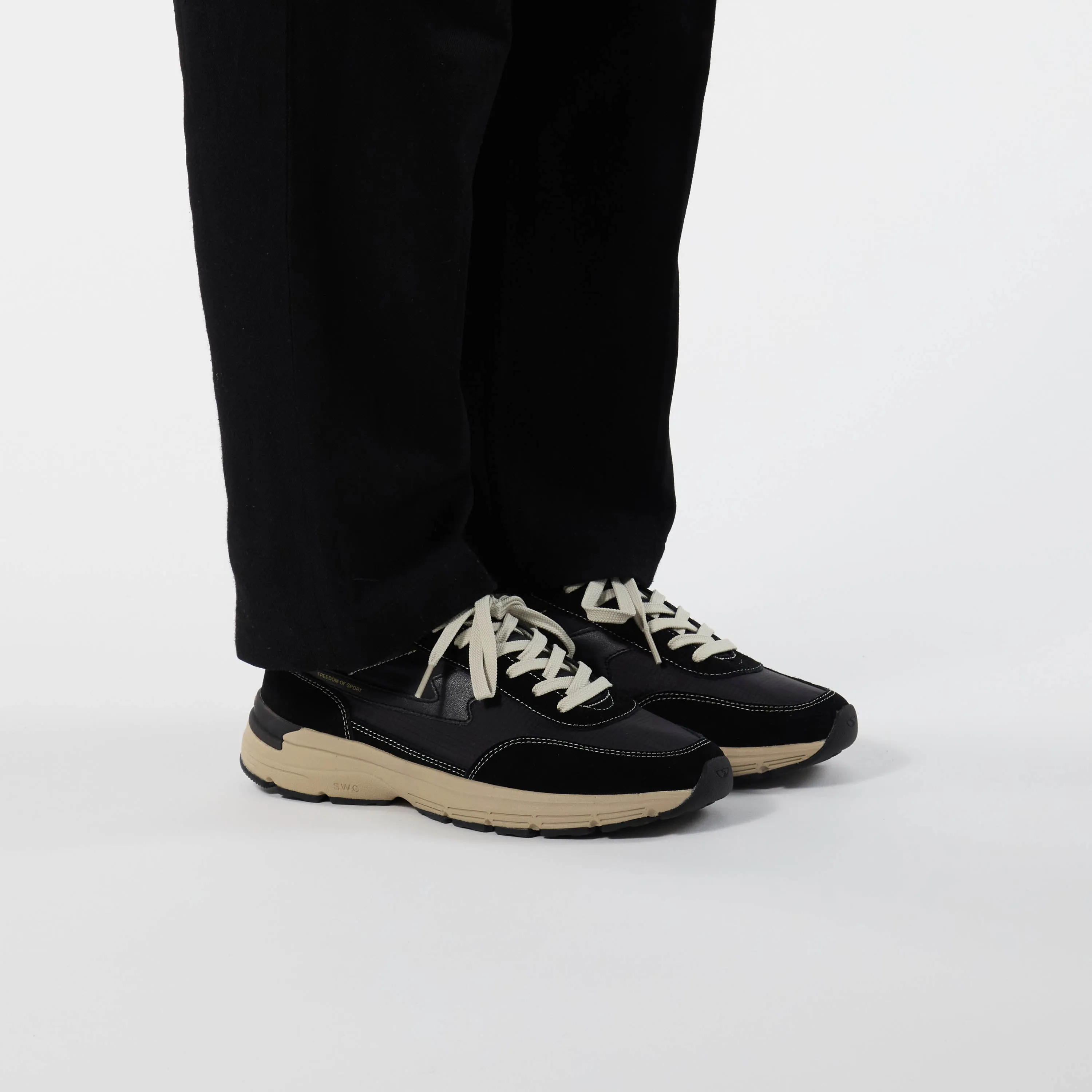 OSIER S-STRIKE SUEDE MIX BLACK II sold by Stepney Workers Club product image thumbnail 5