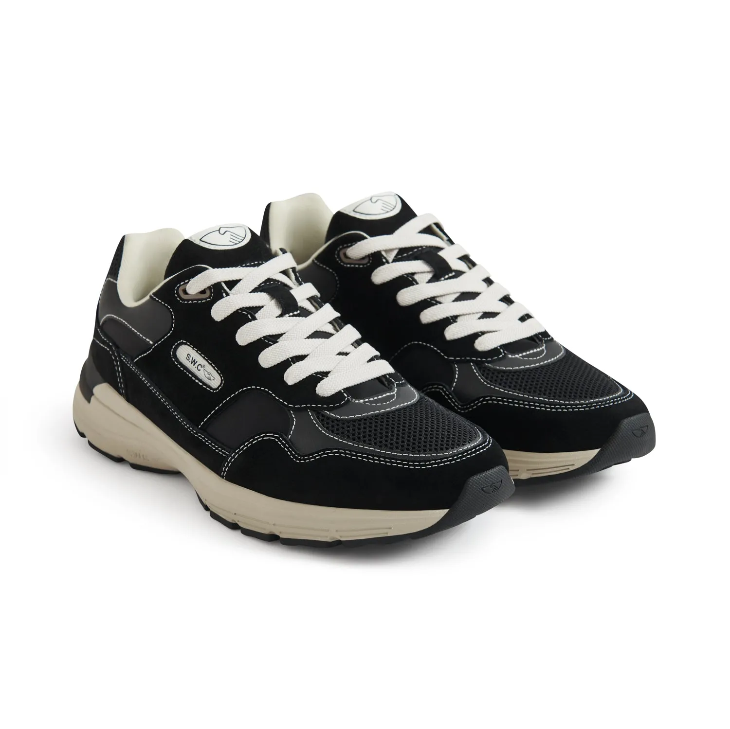 AMIEL SUEDE MIX BLACK *ONLINE EXCLUSIVE* sold by Stepney Workers Club product image thumbnail 4