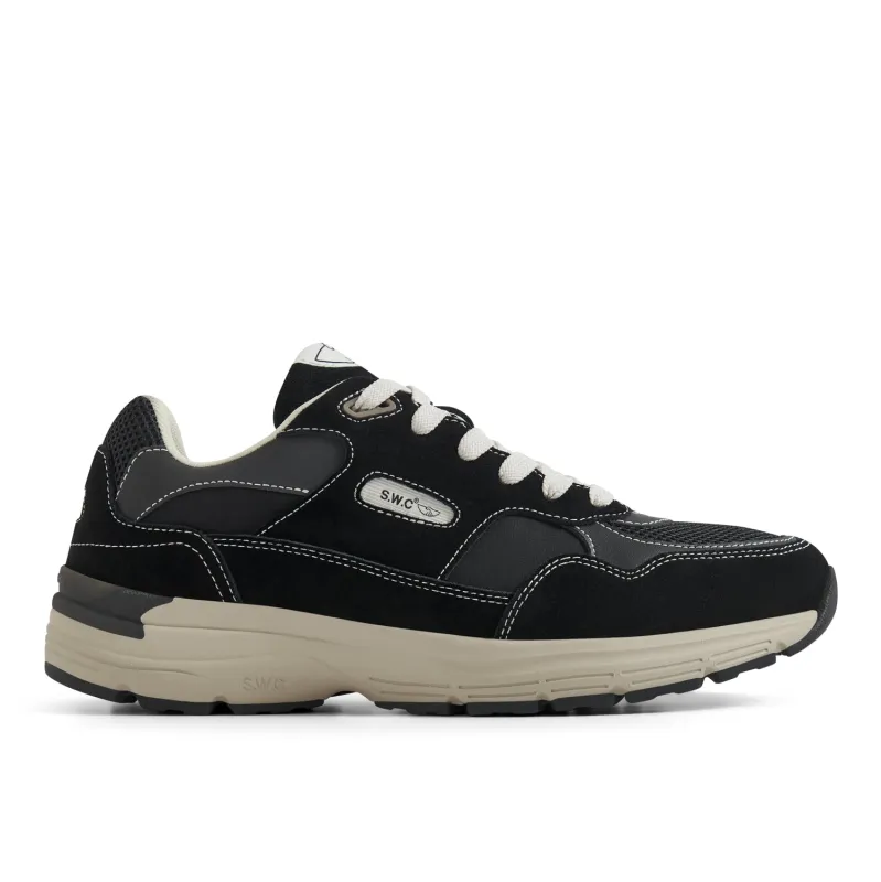 AMIEL SUEDE MIX BLACK *ONLINE EXCLUSIVE* sold by Stepney Workers Club