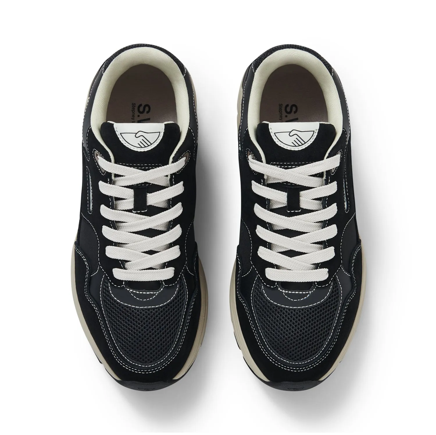 AMIEL SUEDE MIX BLACK *ONLINE EXCLUSIVE* sold by Stepney Workers Club product image thumbnail 2