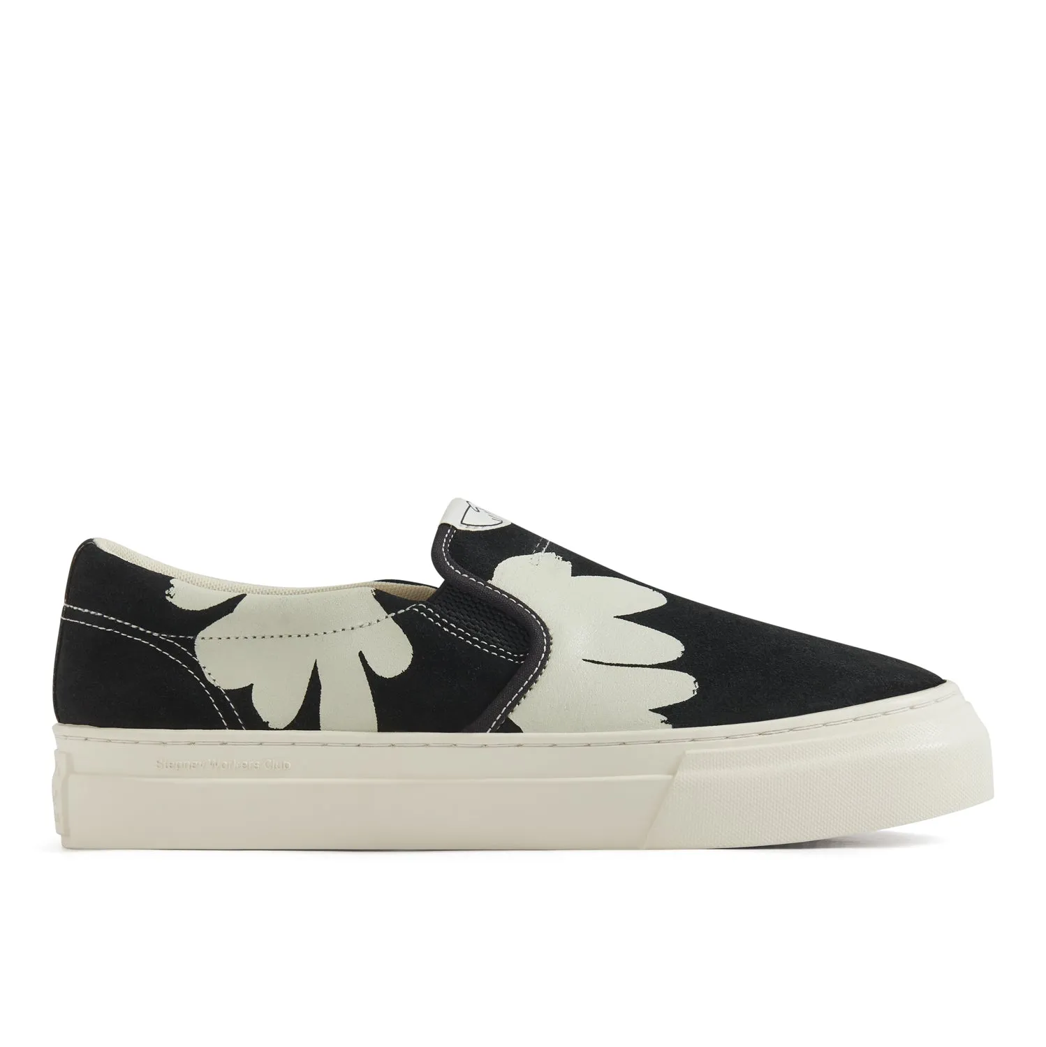 LISTER CUP SHROOMHANDS SUEDE BLACK-ECRU sold by Stepney Workers Club