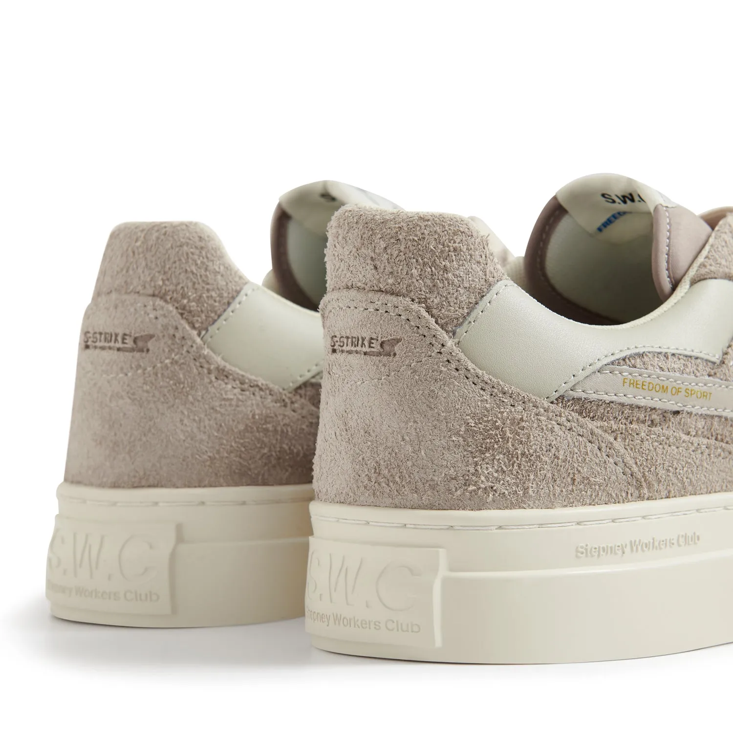 PEARL S-STRIKE RAW SUEDE TAUPE sold by Stepney Workers Club product image thumbnail 3