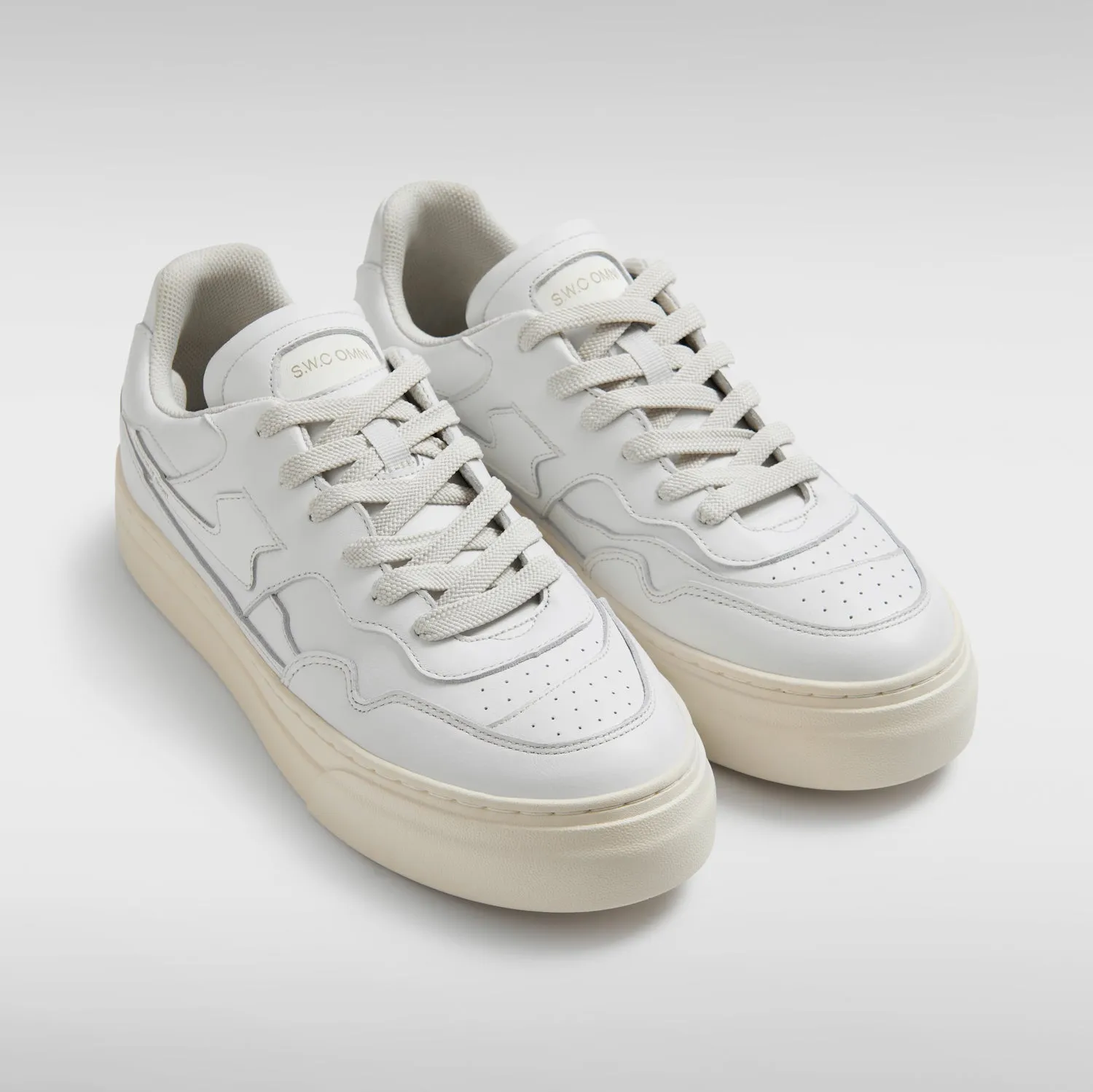 OM4b - Pearl Omni S-Strike - Calf Leather - White sold by Stepney Workers Club product image thumbnail 3