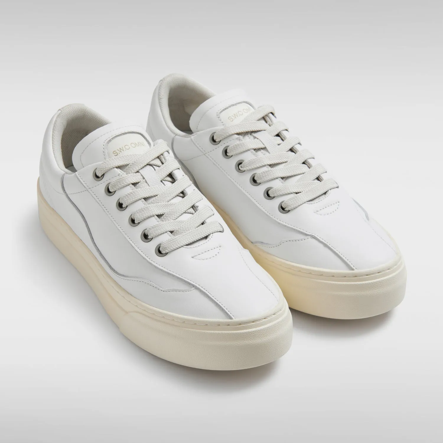 OM1c - Dellow Omni - Calf Leather - White sold by Stepney Workers Club product image thumbnail 3