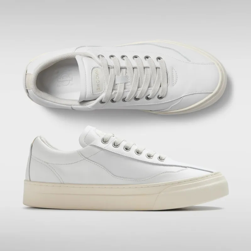 OM1c - Dellow Omni - Calf Leather - White sold by Stepney Workers Club