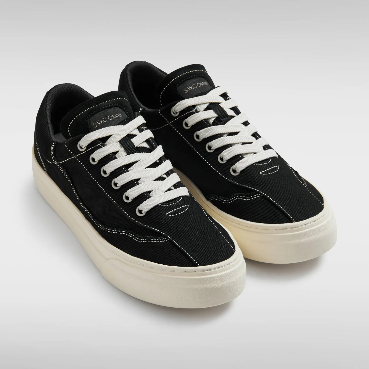 OM1a - Dellow Omni - Canvas Drill - Black sold by Stepney Workers Club product image thumbnail 3