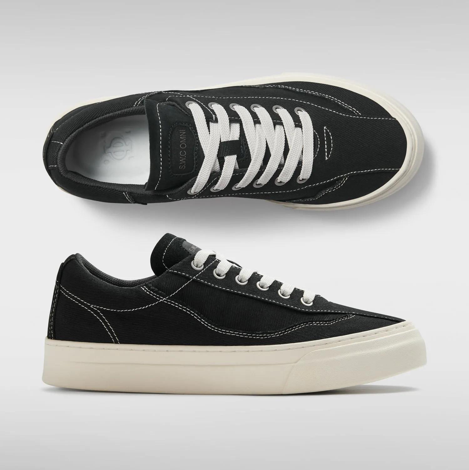 OM1a - Dellow Omni - Canvas Drill - Black sold by Stepney Workers Club