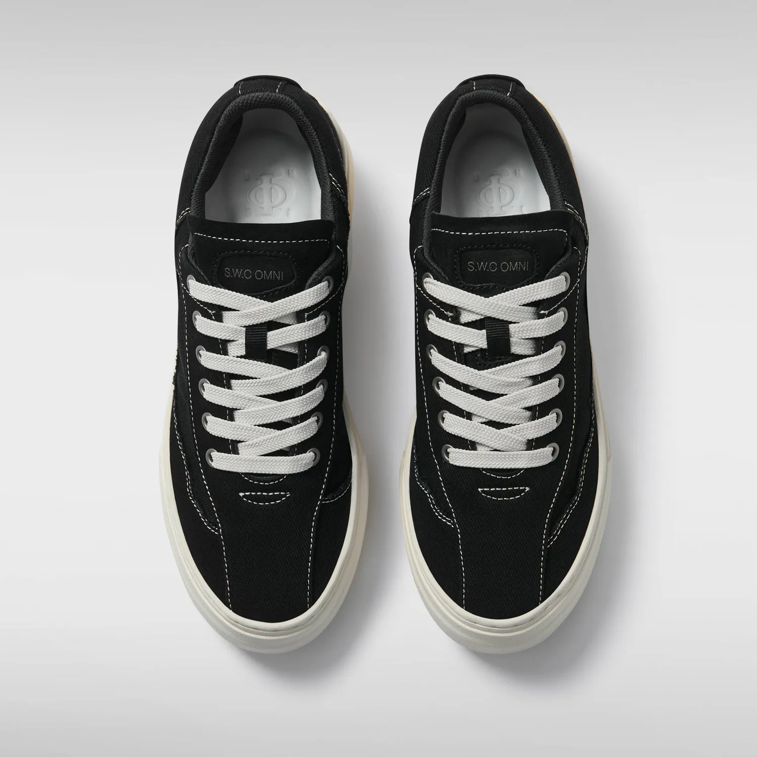 OM1a - Dellow Omni - Canvas Drill - Black sold by Stepney Workers Club product image thumbnail 2