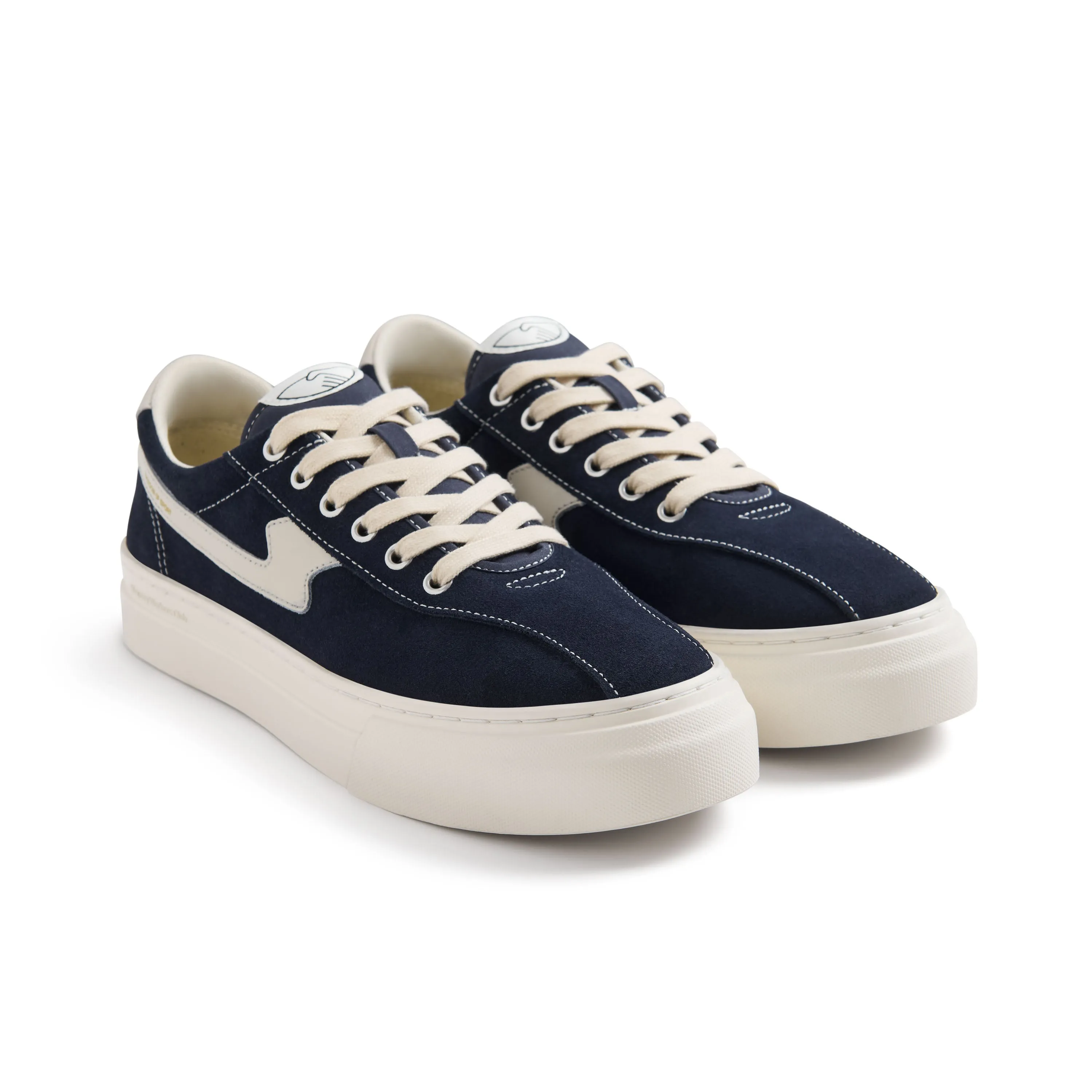 DELLOW S-STRIKE CUP SUEDE NAVY sold by Stepney Workers Club product image thumbnail 4