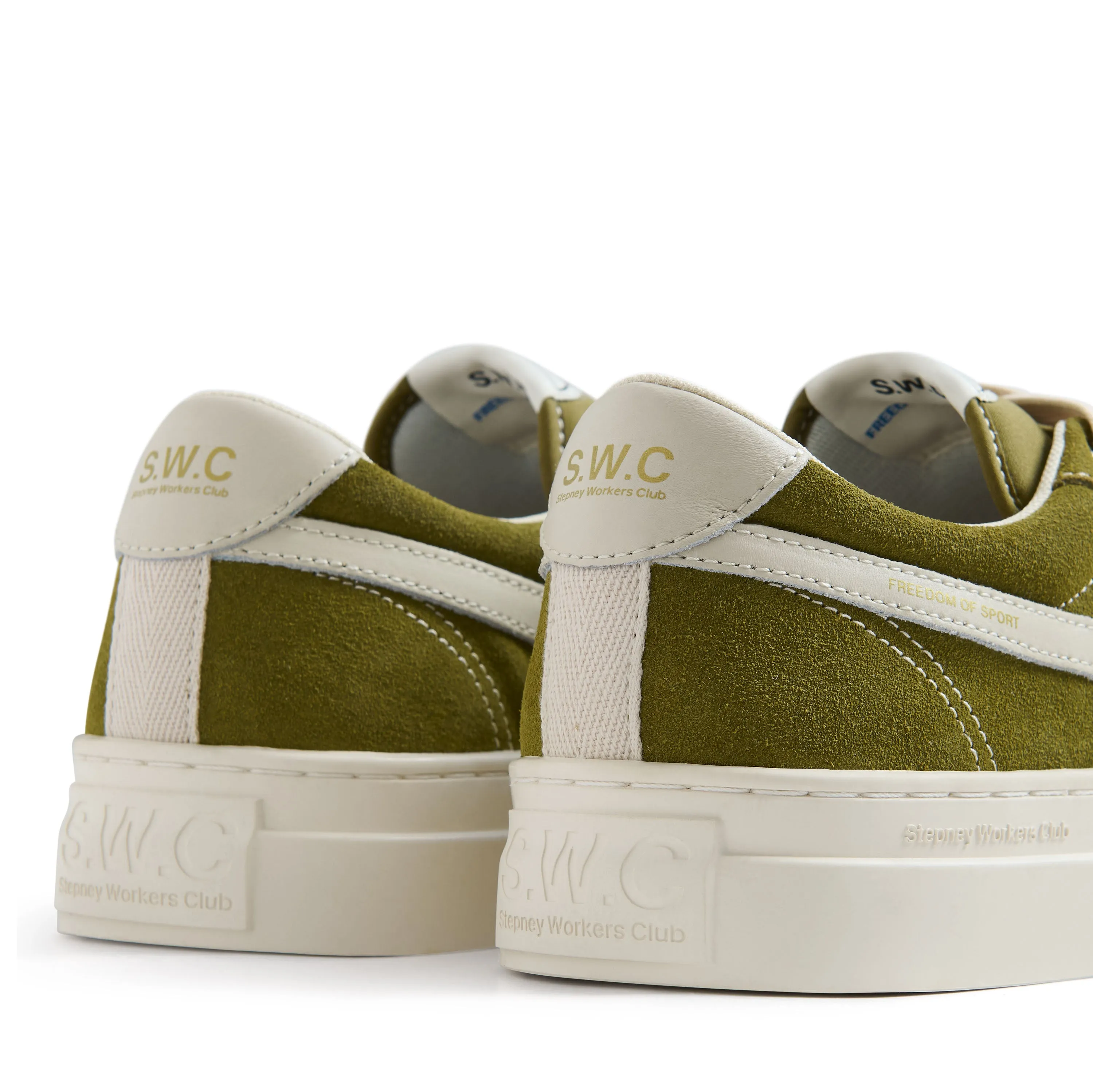 DELLOW S-STRIKE CUP SUEDE MILITARY sold by Stepney Workers Club product image thumbnail 3