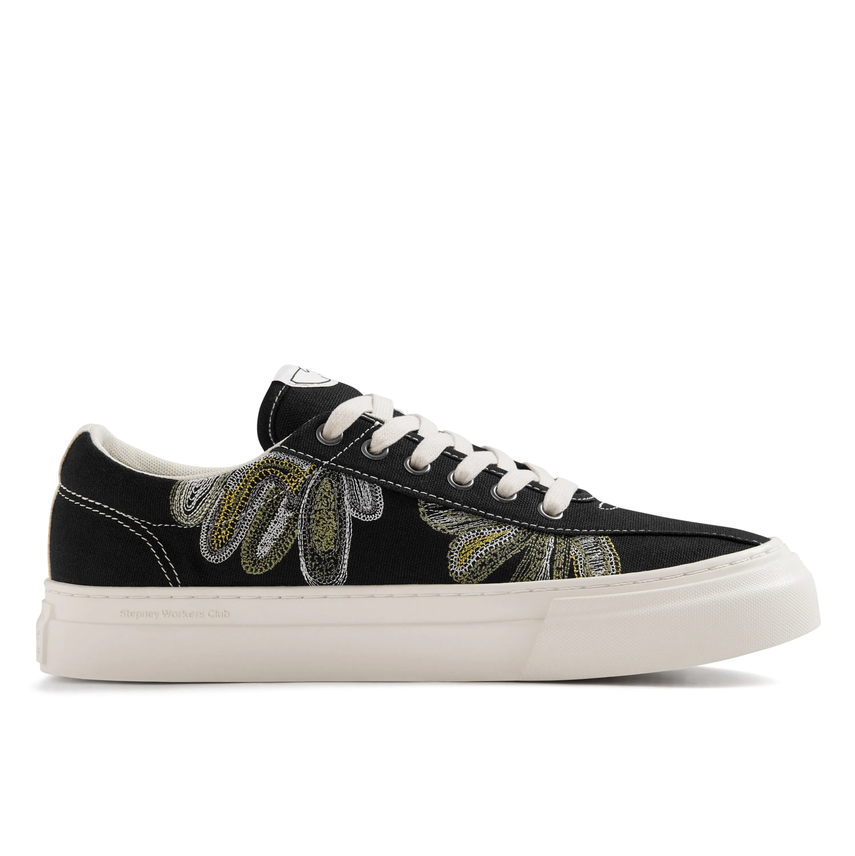 DELLOW SHROOMHANDS REPAIR STITCH BLACK sold by Stepney Workers Club