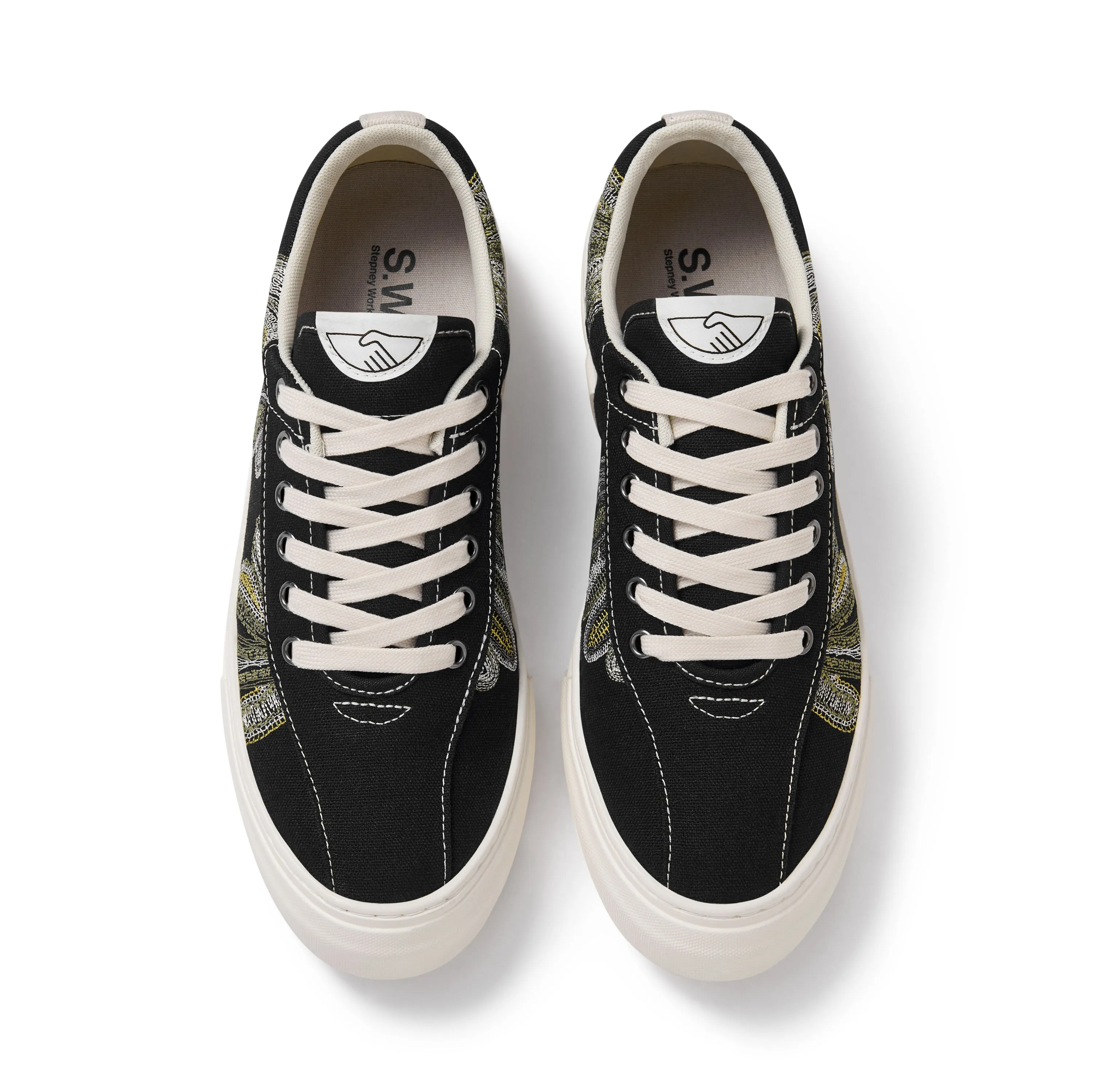 DELLOW SHROOMHANDS REPAIR STITCH BLACK sold by Stepney Workers Club product image thumbnail 2