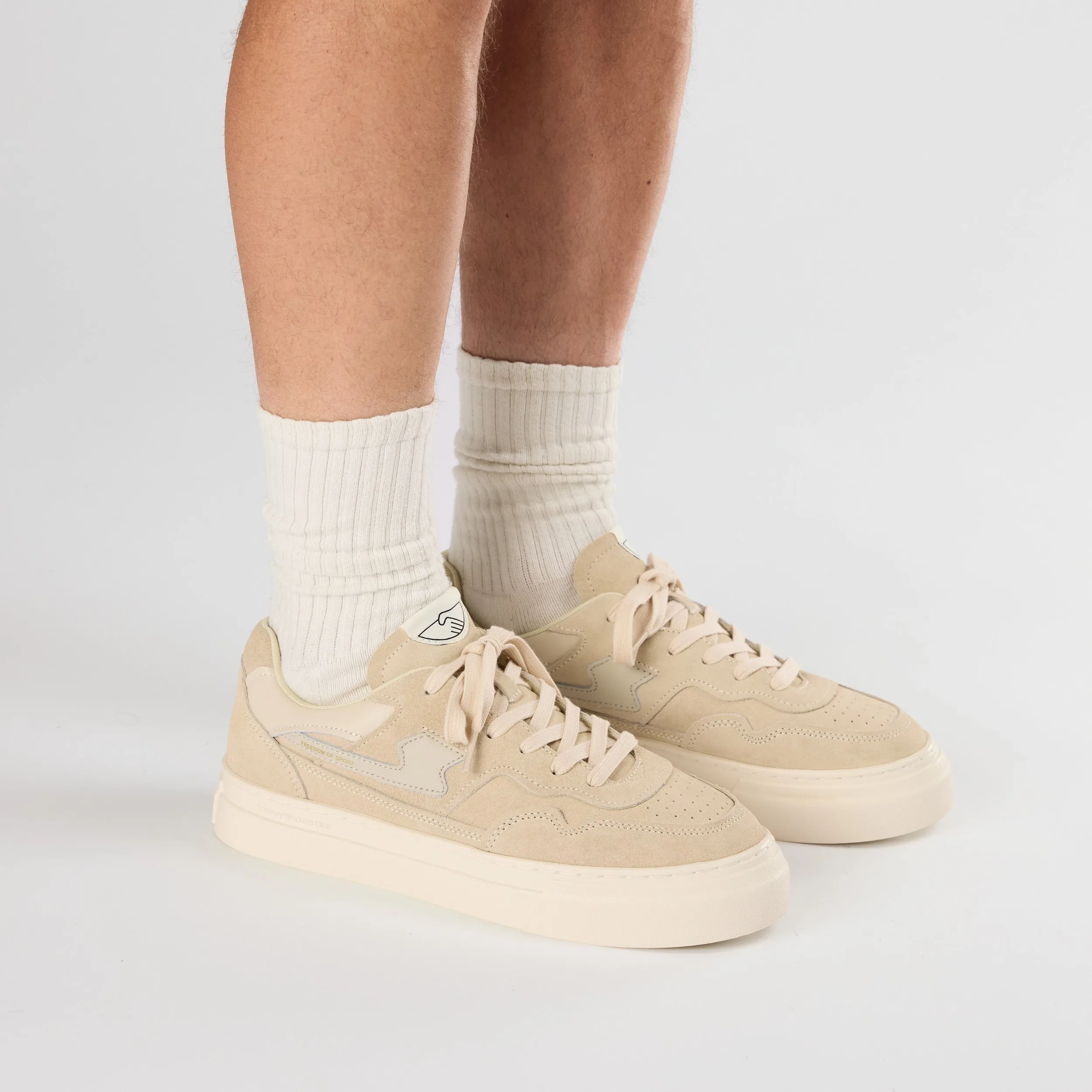 PEARL II S-STRIKE SUEDE OAT sold by Stepney Workers Club product image thumbnail 5