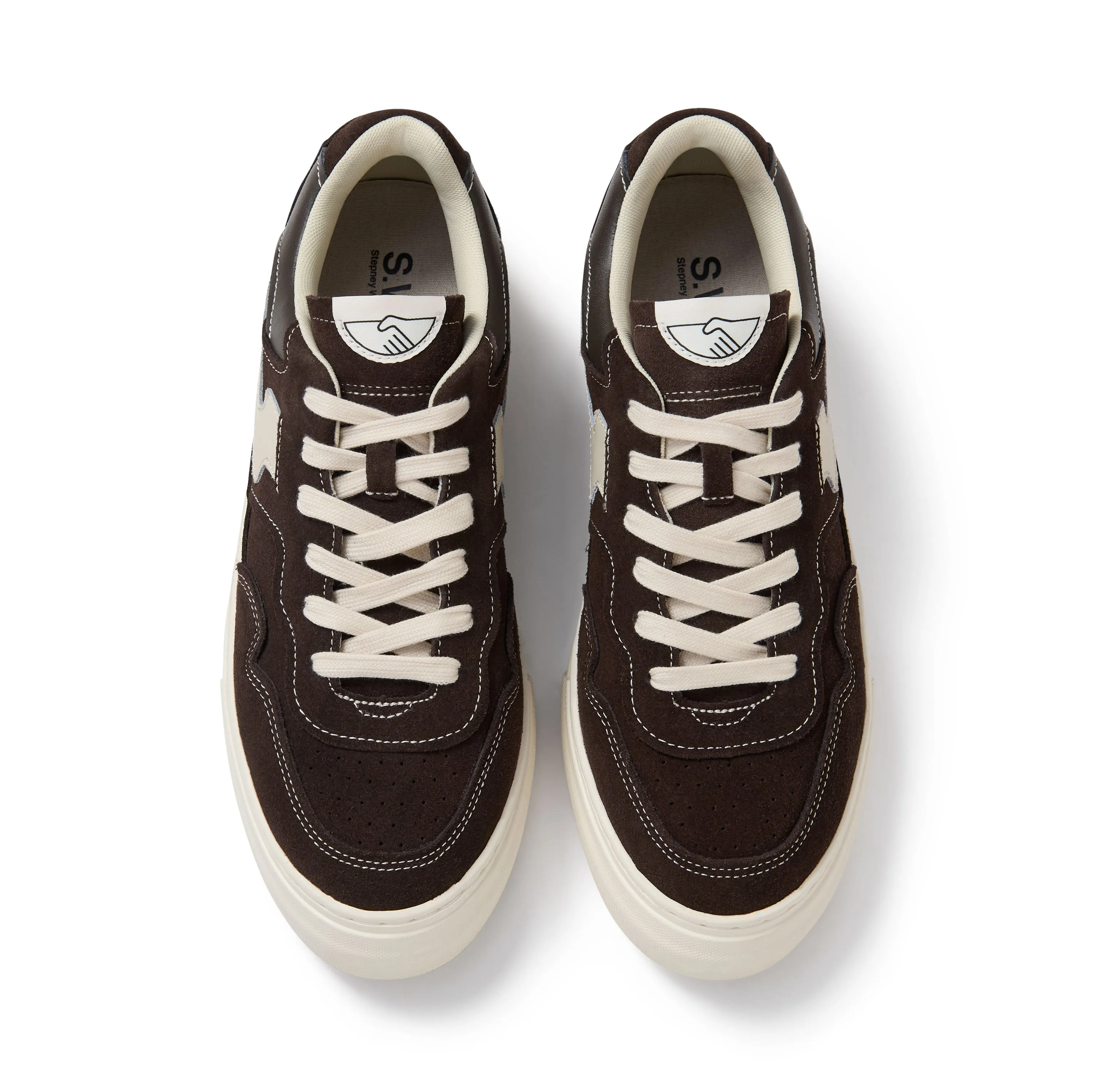 PEARL II S-STRIKE SUEDE DK BROWN sold by Stepney Workers Club product image thumbnail 2