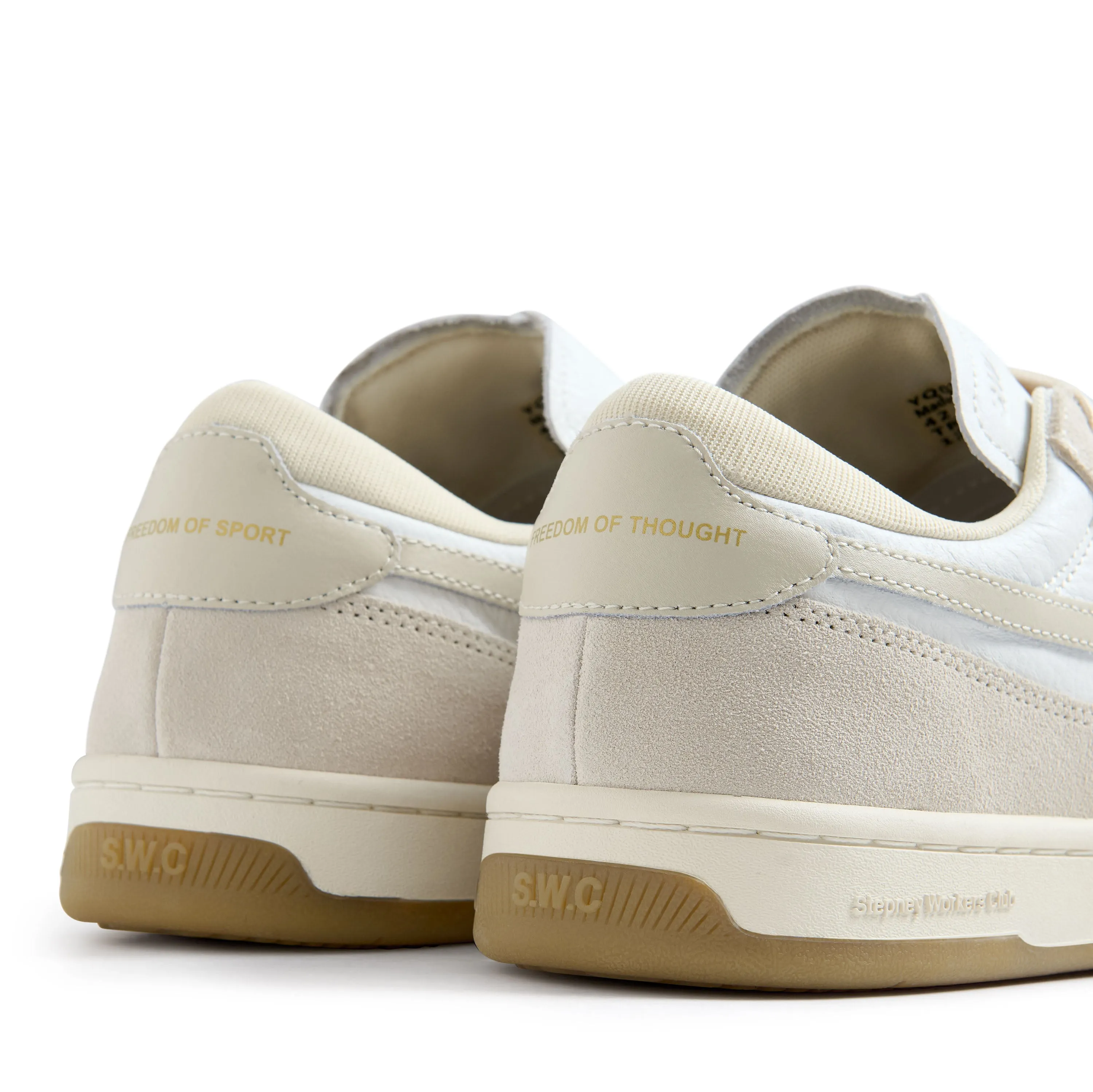 CASSON S-STRIKE LEATHER SUEDE WHITE sold by Stepney Workers Club product image thumbnail 4