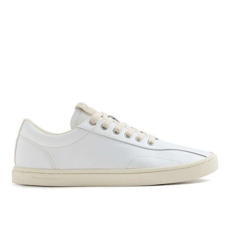 SURMA LEATHER WHITE made by Stepney Workers Club